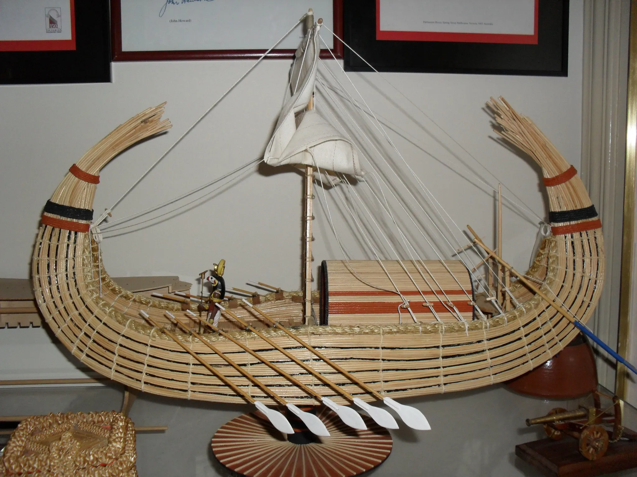The Egyptian Ra: Full view