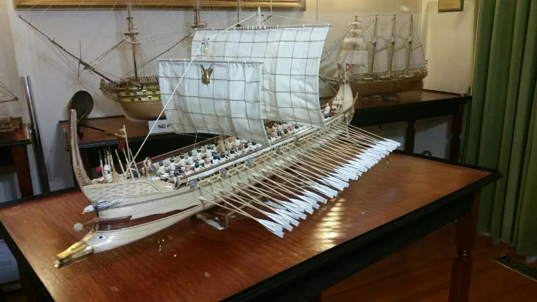The Hekatontoros (Bireme): Full view