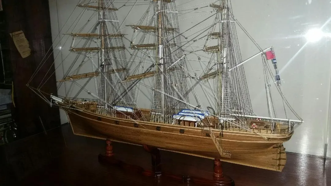 The Cutty Sark: Full view