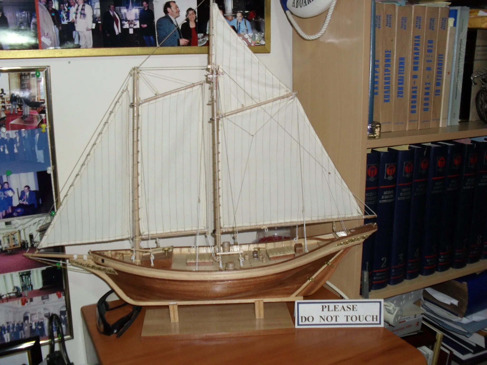 The Schooner Dove: Full view
