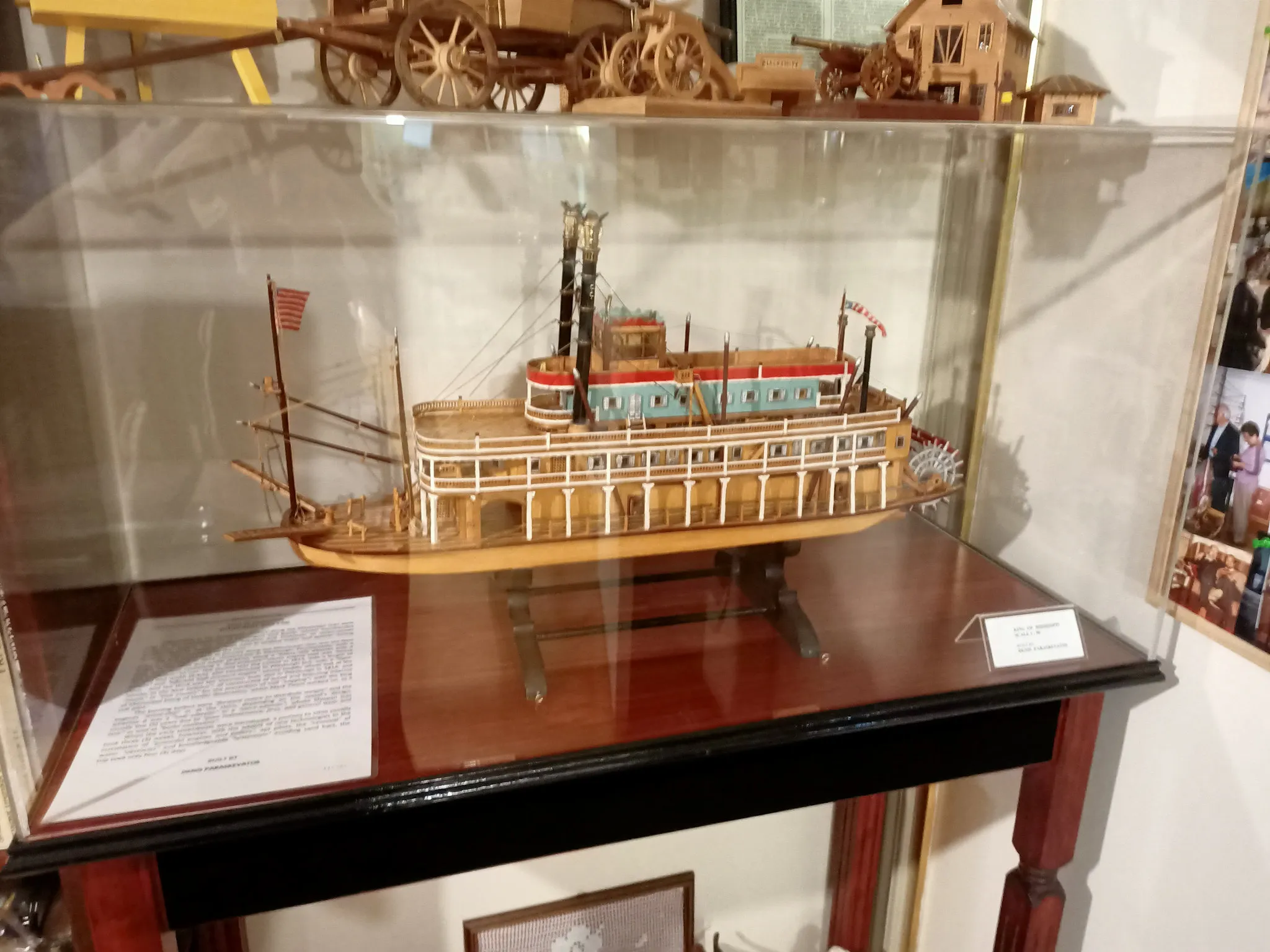 King of Mississippi: In its display case