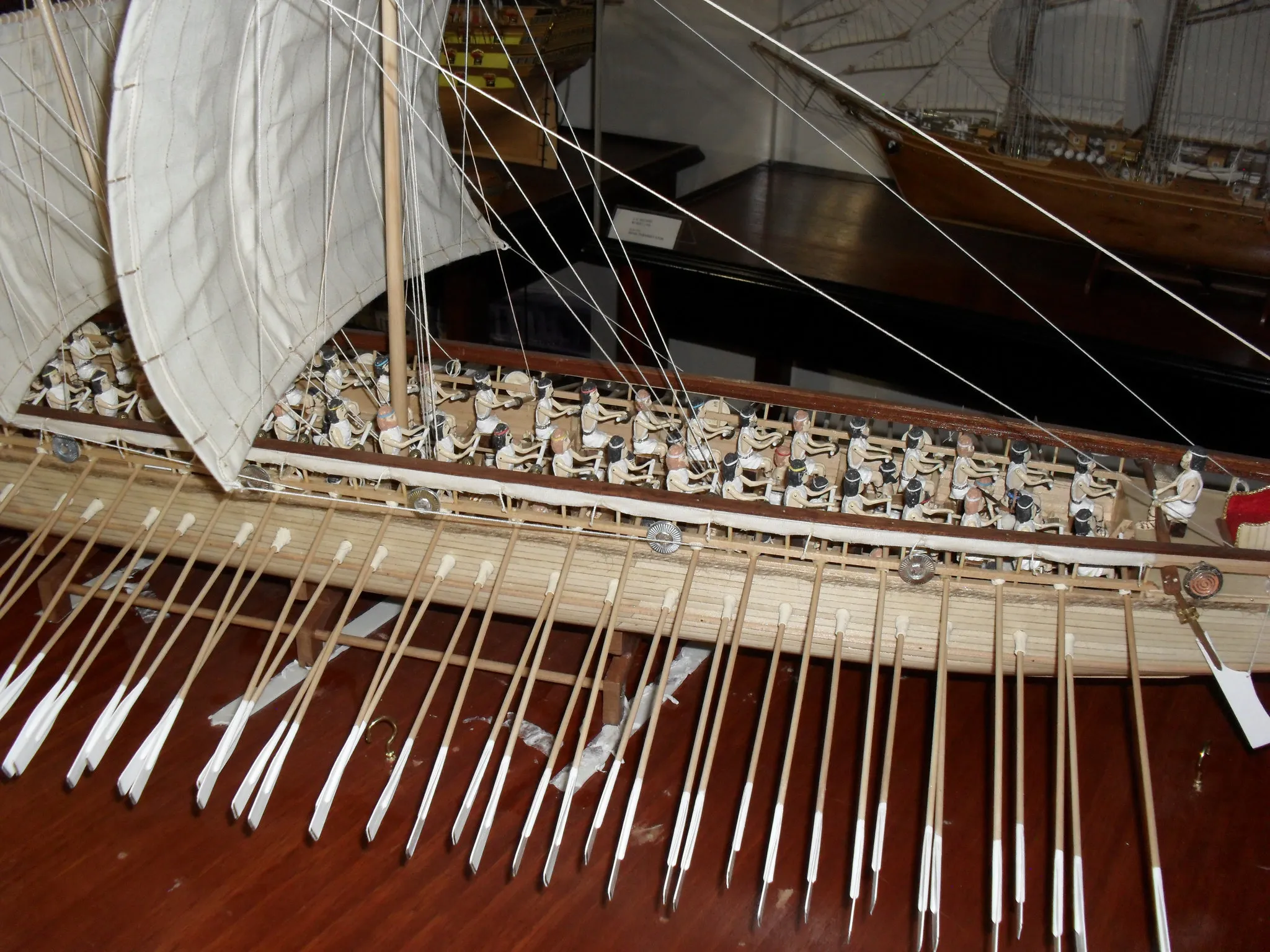 The Hekatontoros (Bireme): Rowers
