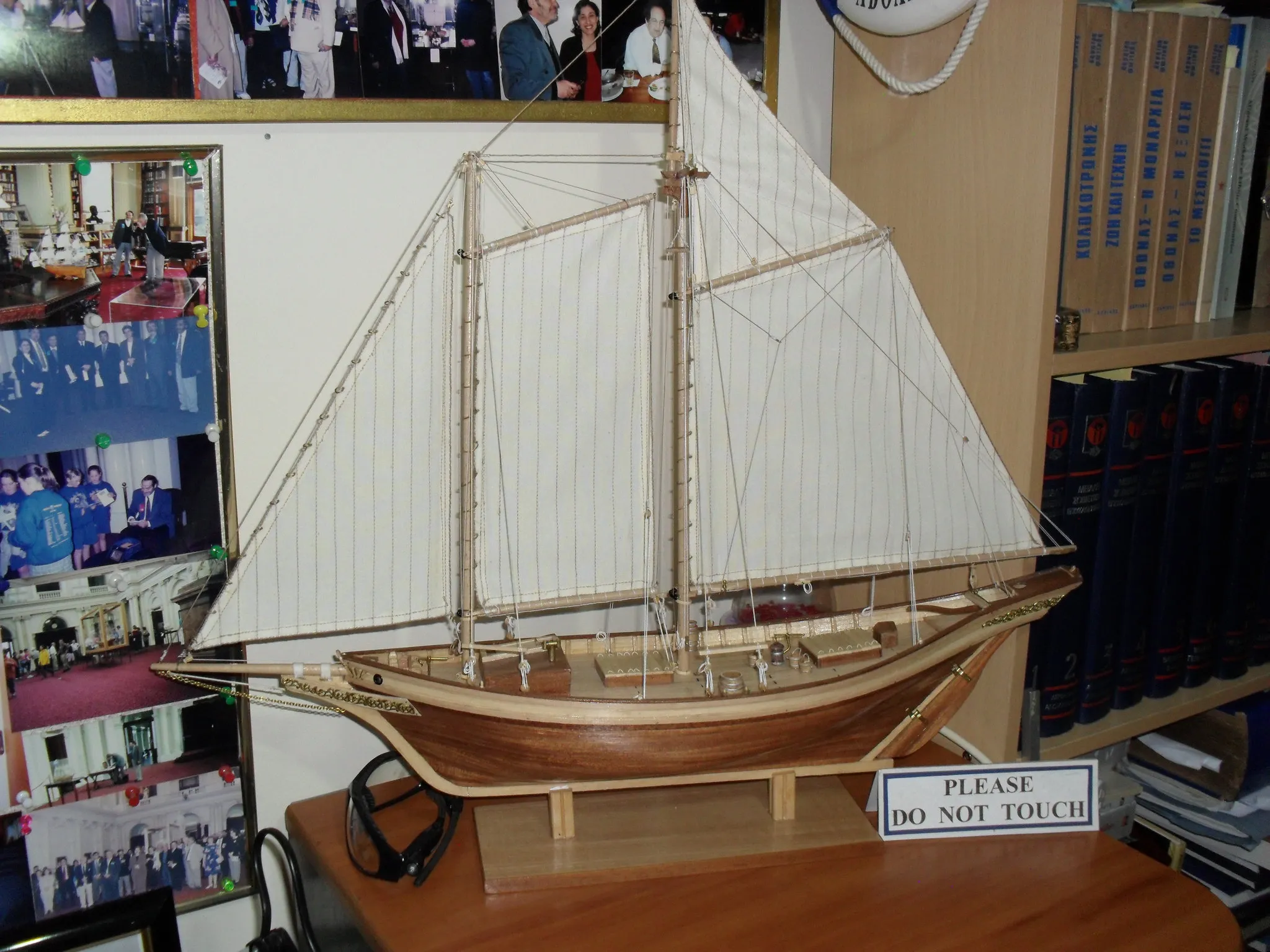 The Schooner Dove: Full view