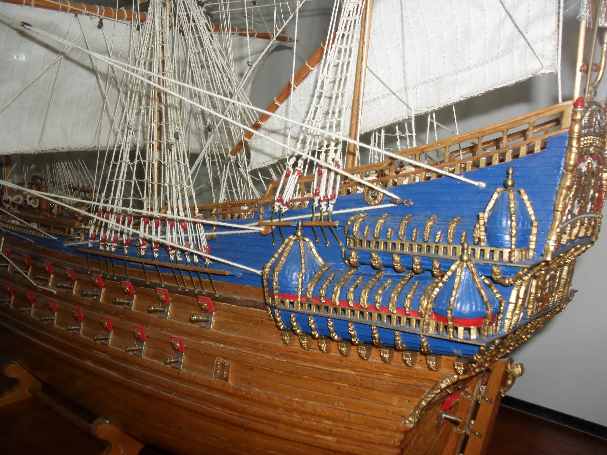 The Vasa: Stern galleries