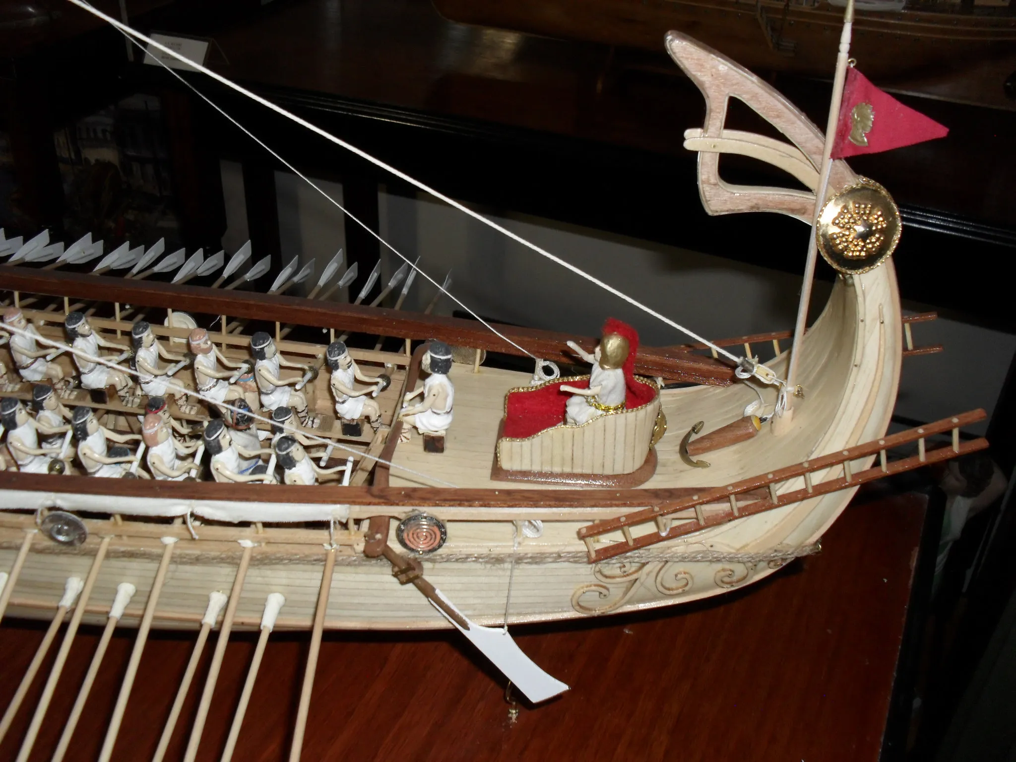 The Hekatontoros (Bireme): Stern