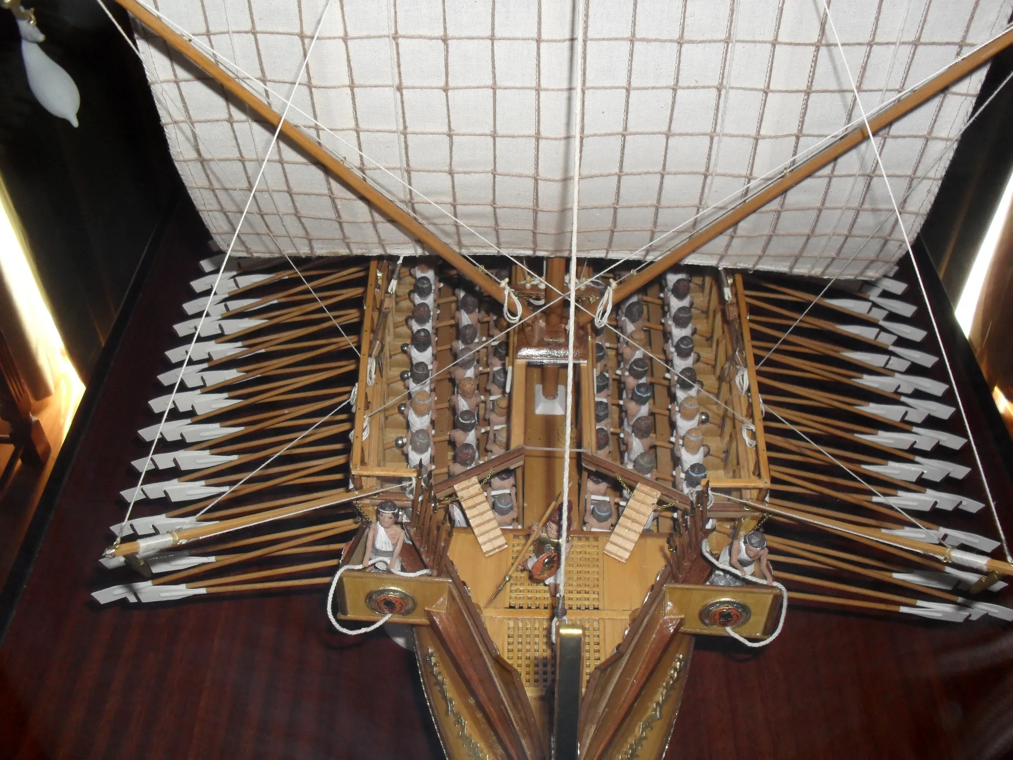 The Athenian Trireme: From above