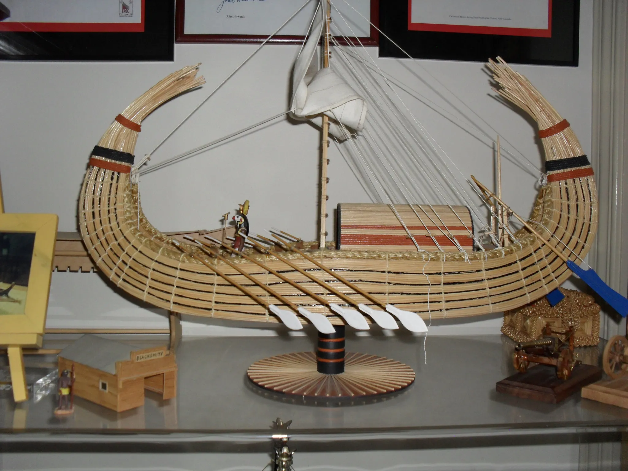 The Egyptian Ra: Full view