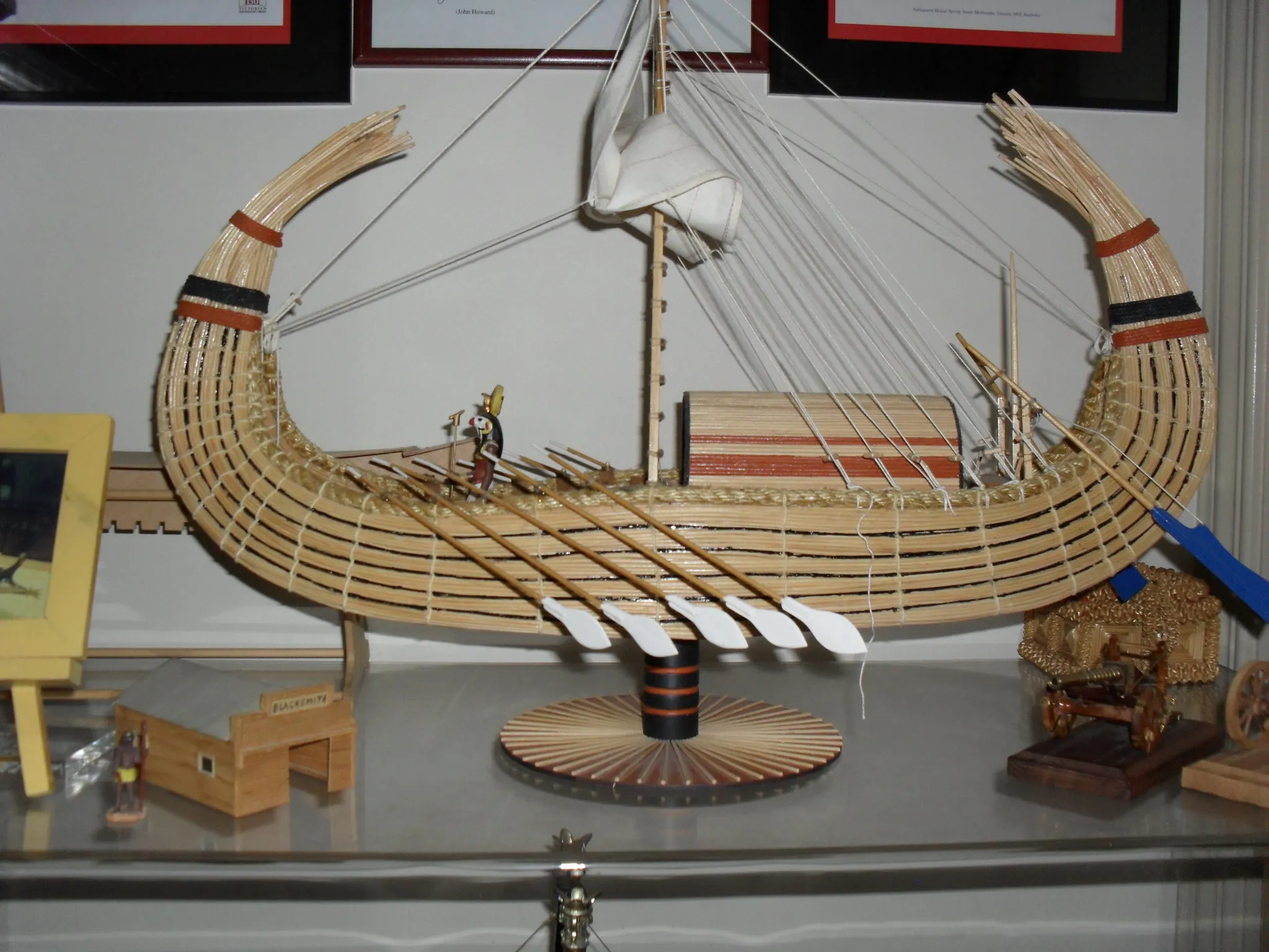 The Egyptian Ra: Full view