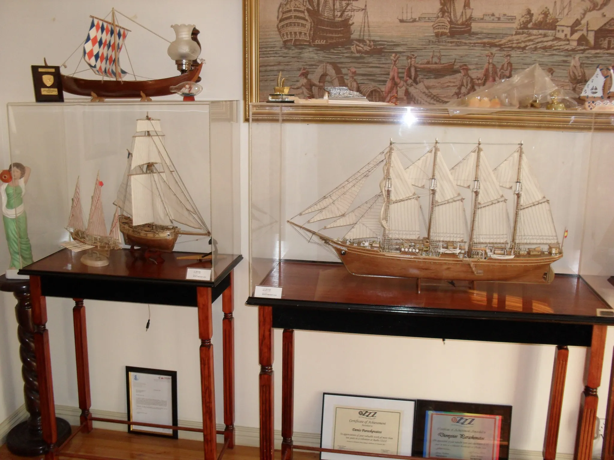Juan Sebastián Elcano: In the display room