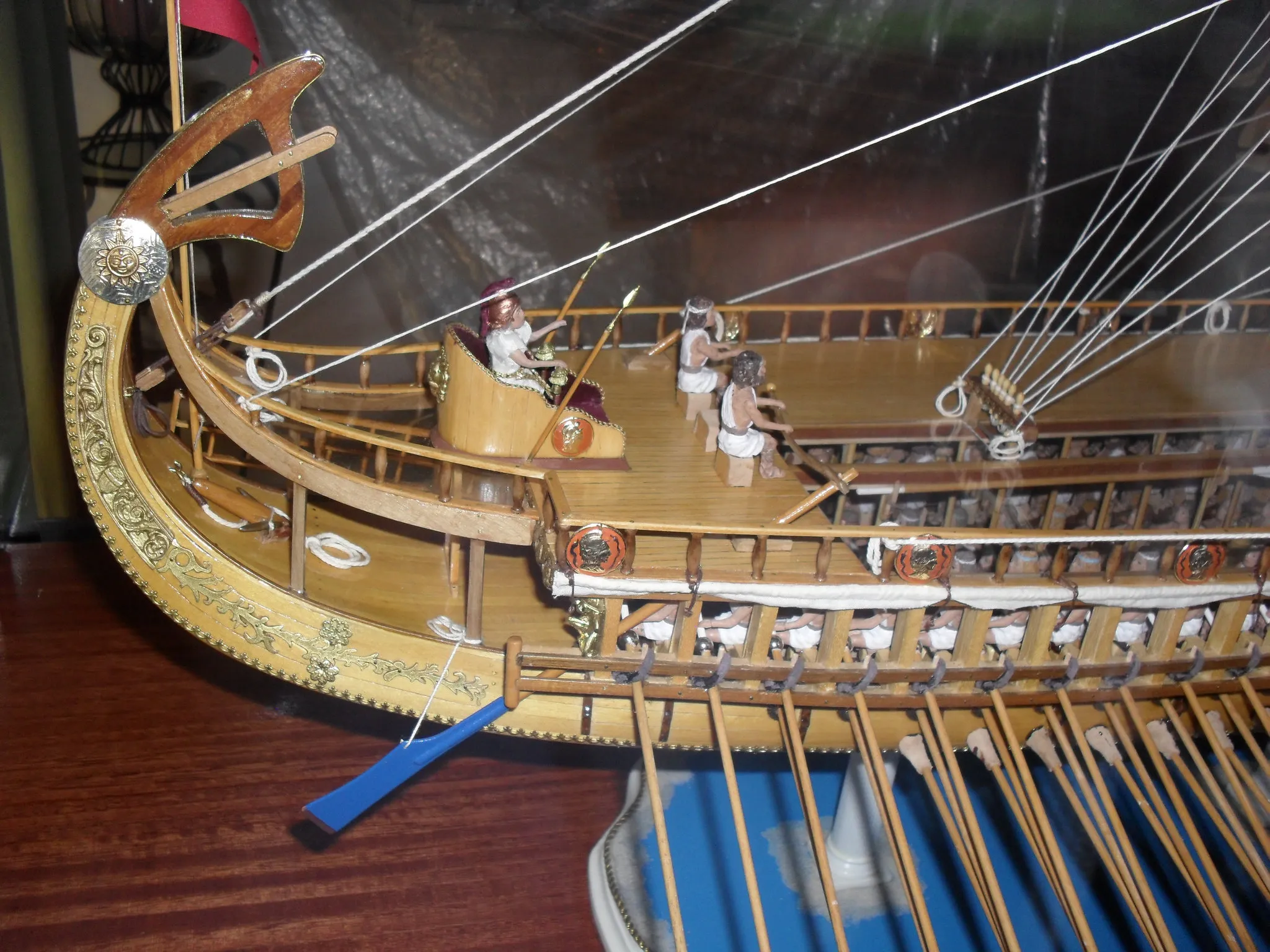 The Athenian Trireme: Stern