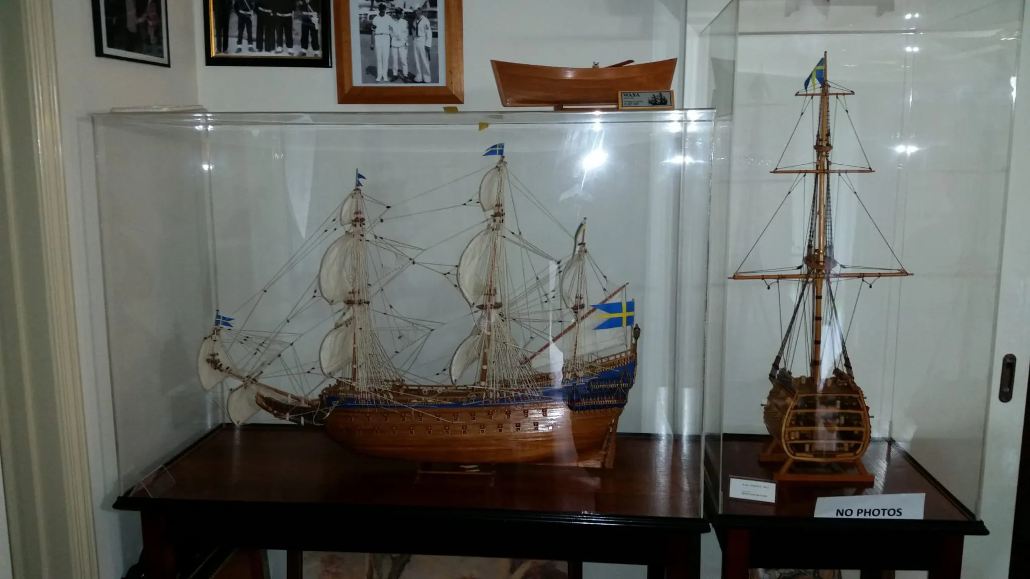 The Vasa: With the mid section model