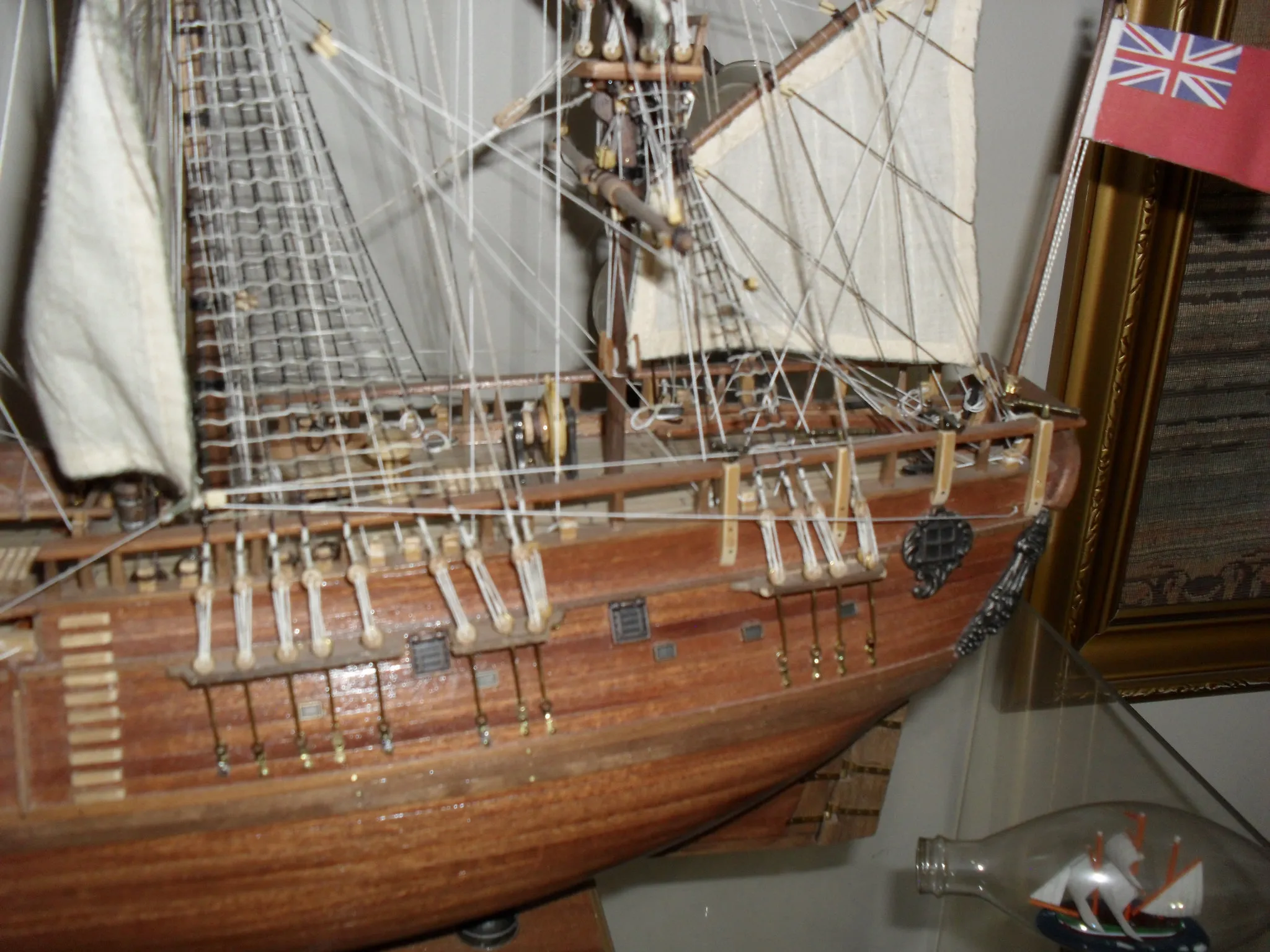 HMS Endeavour: Stern