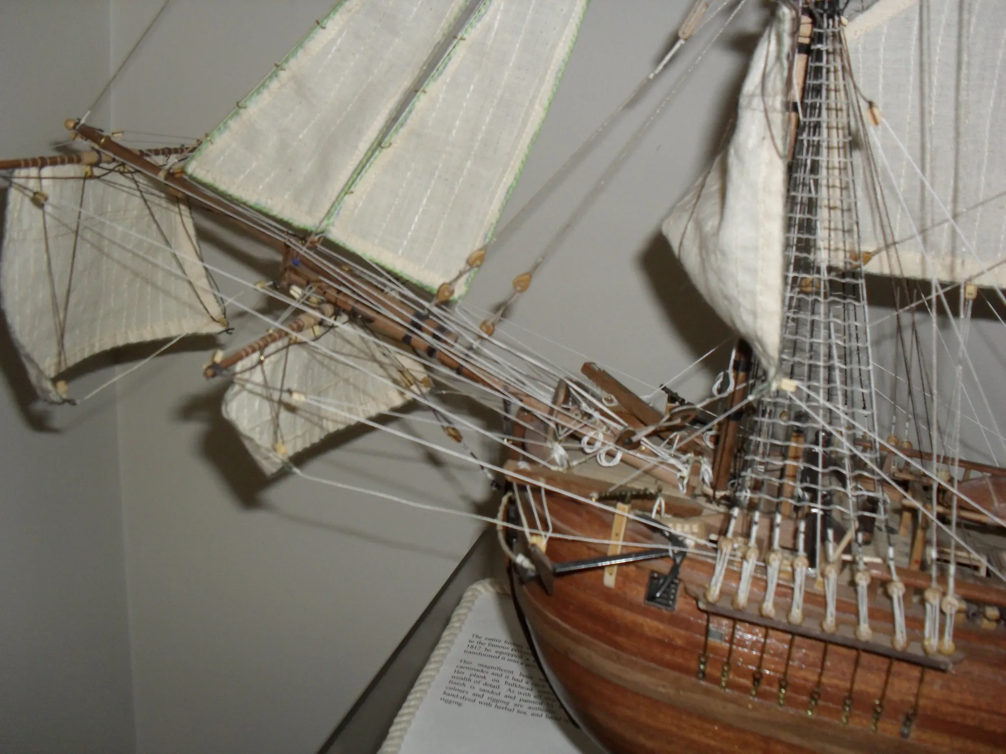 HMS Endeavour: Bow