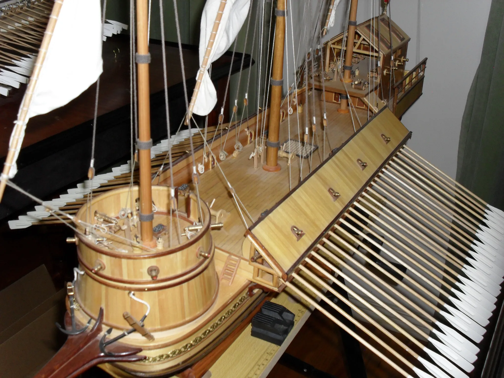 The Galleass: Deck detail