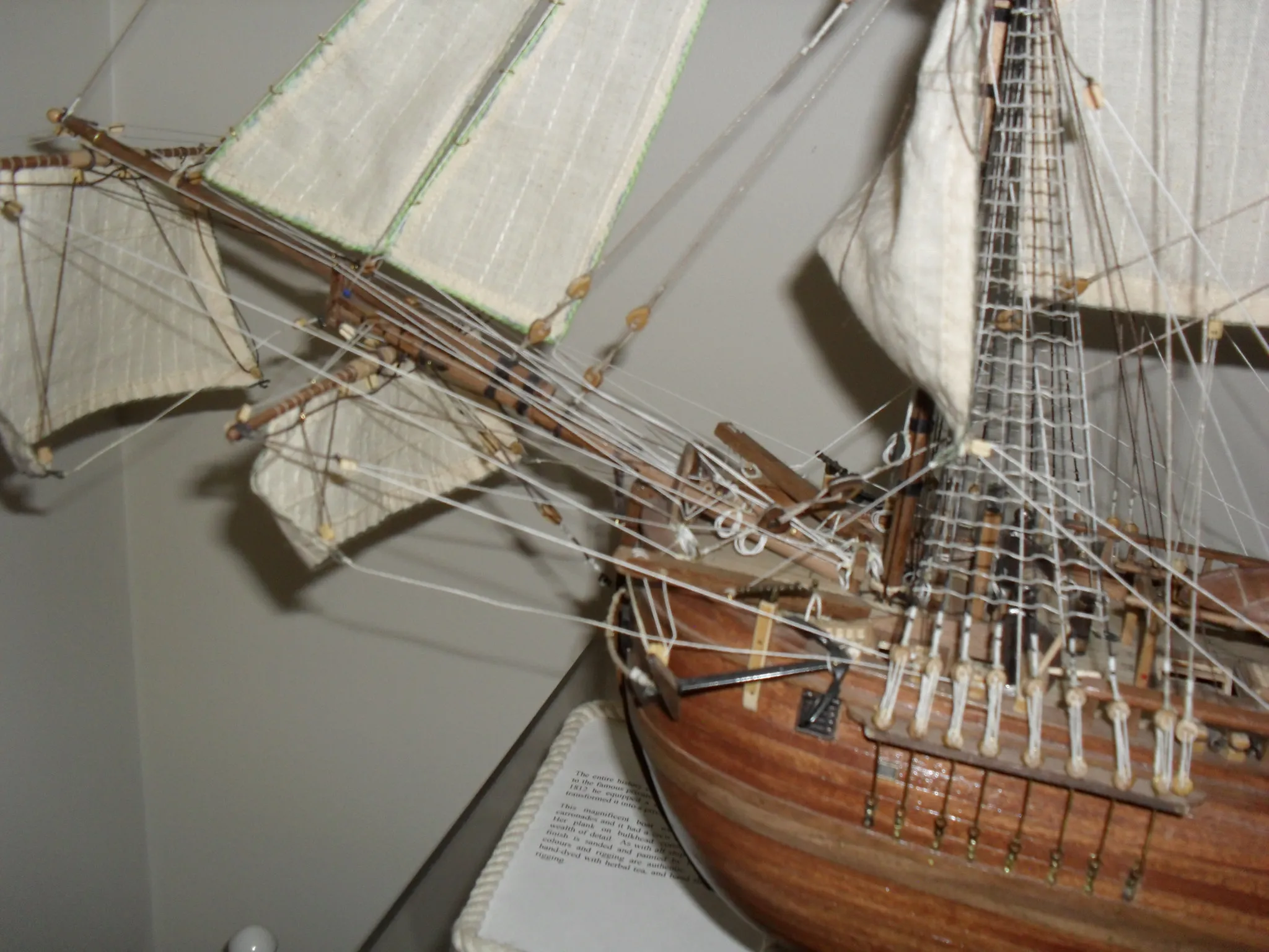 HMS Endeavour: Bow