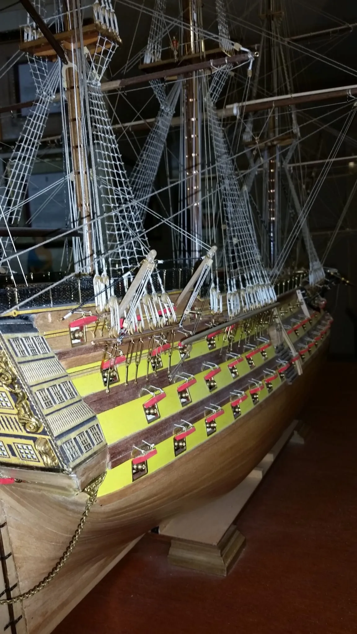 HMS Victory: Bow view