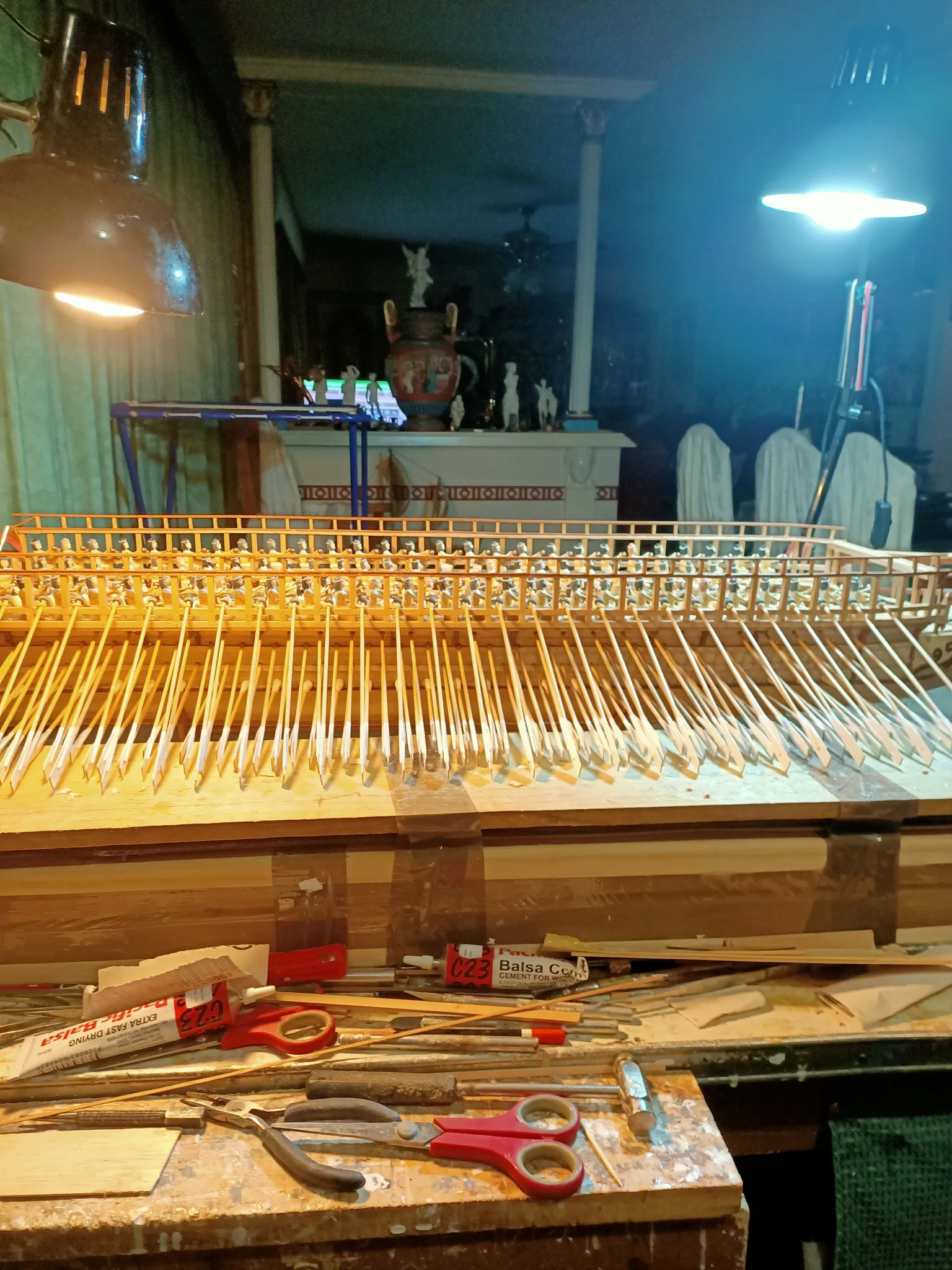 The Penteris (Work in Progress): On the kitchen bench