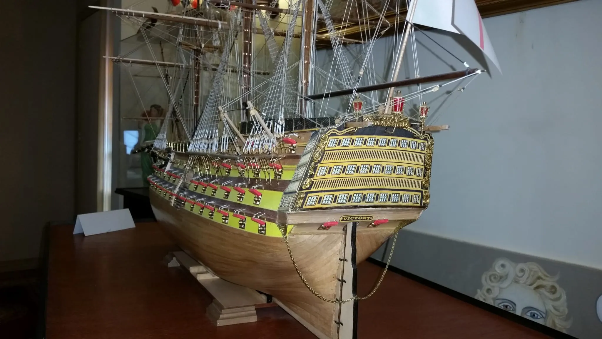 HMS Victory: Stern view
