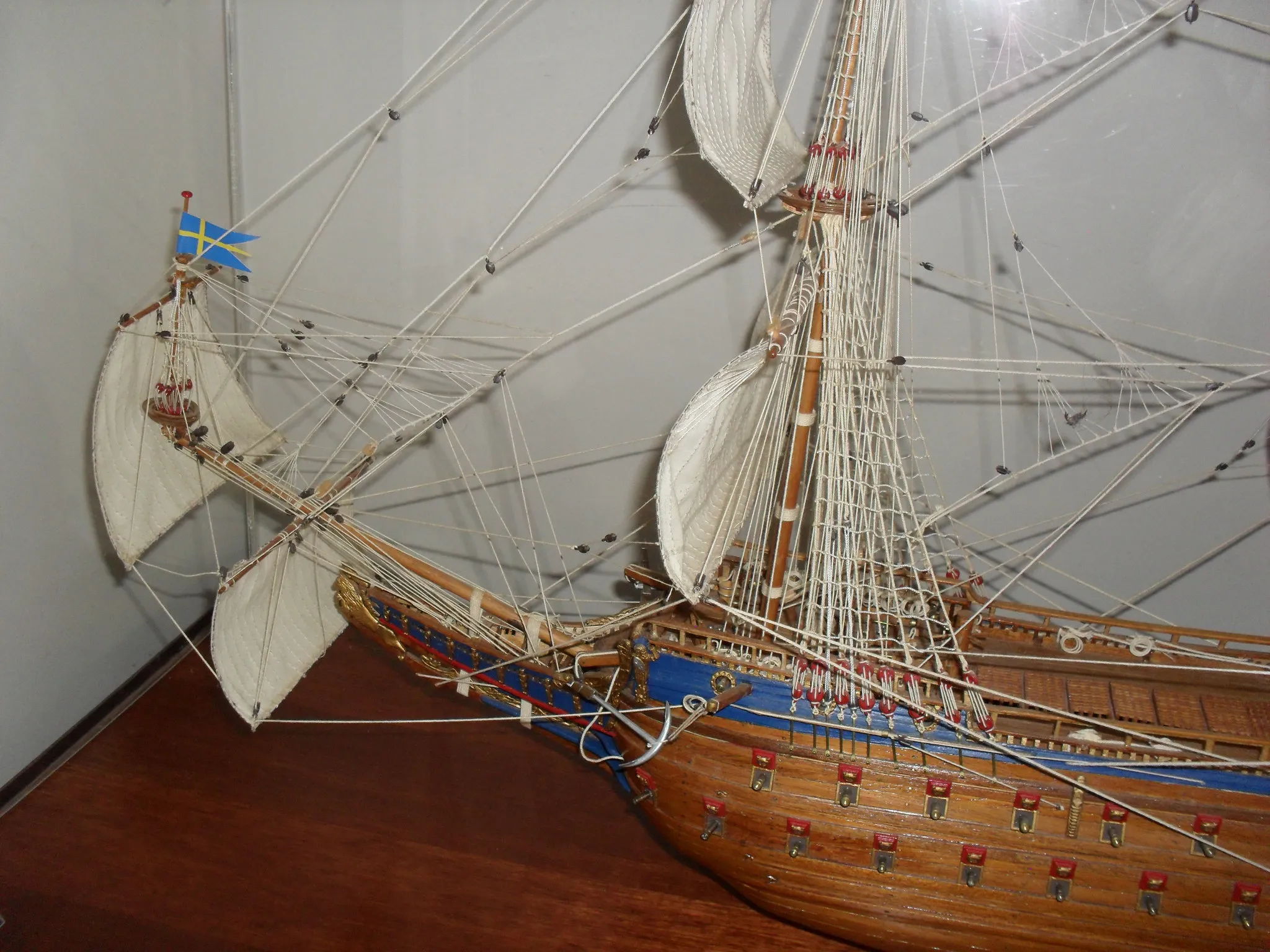 The Vasa: Hull detail