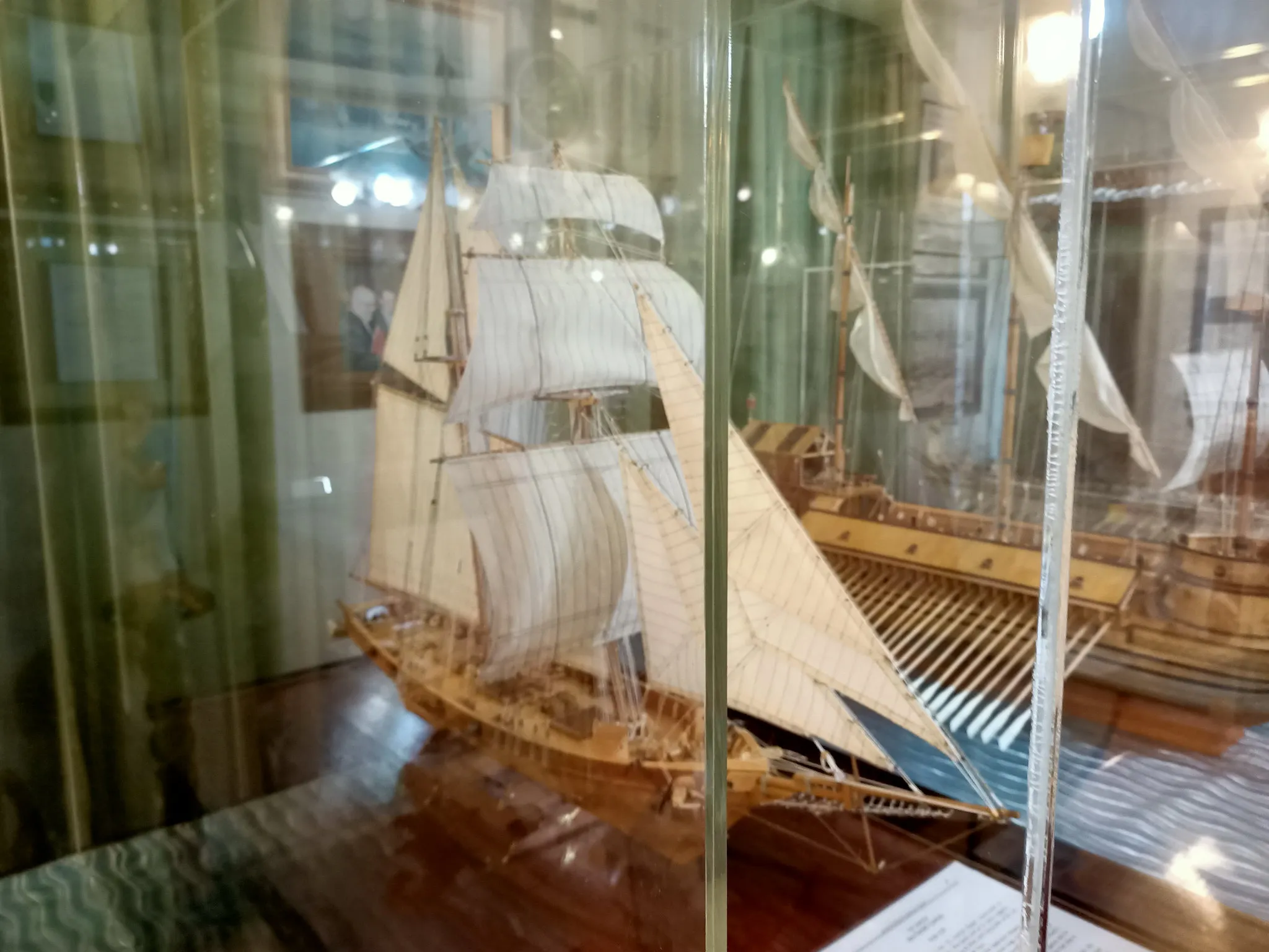 The Harvey: In its display case