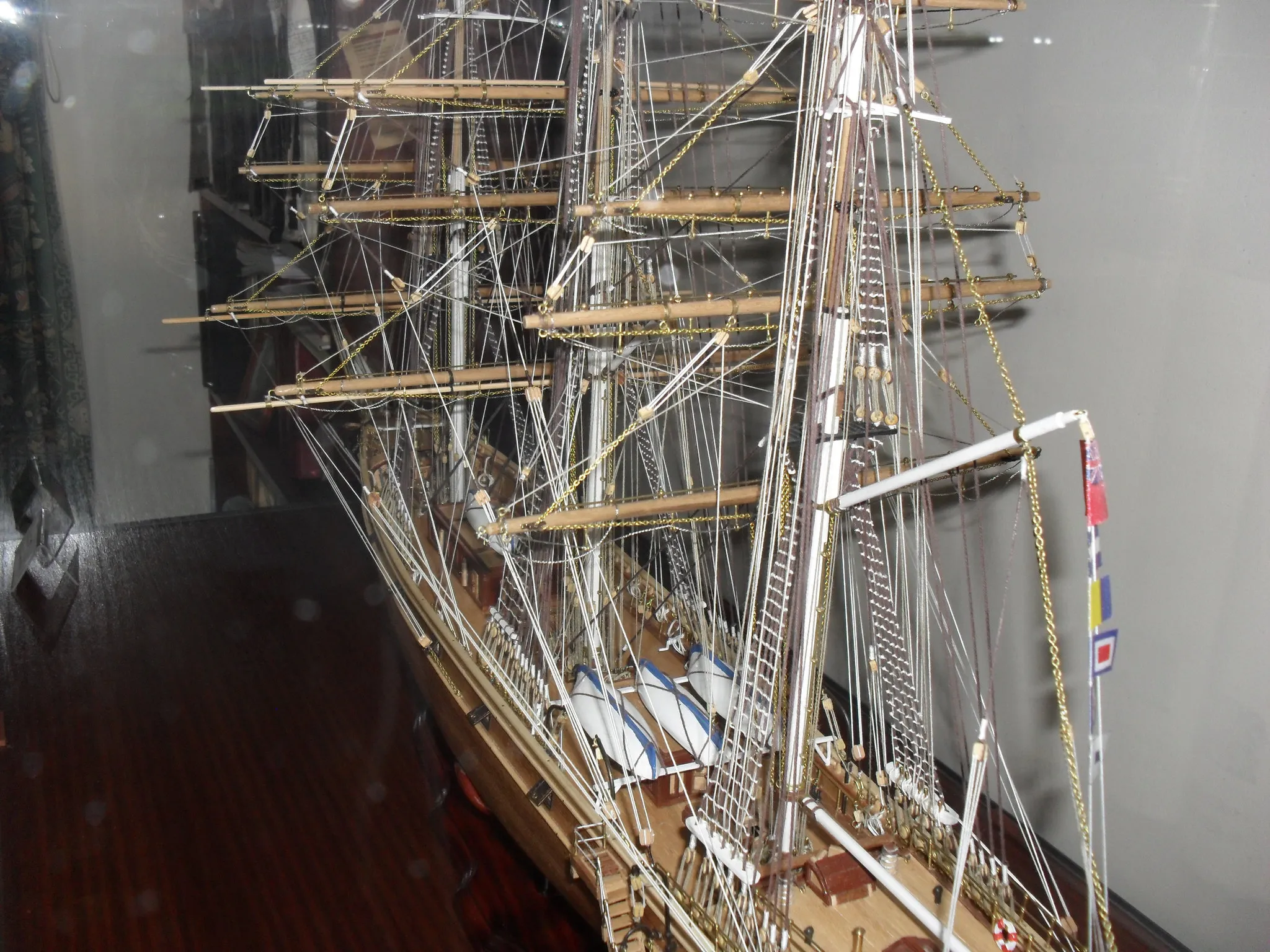 The Cutty Sark: Rigging