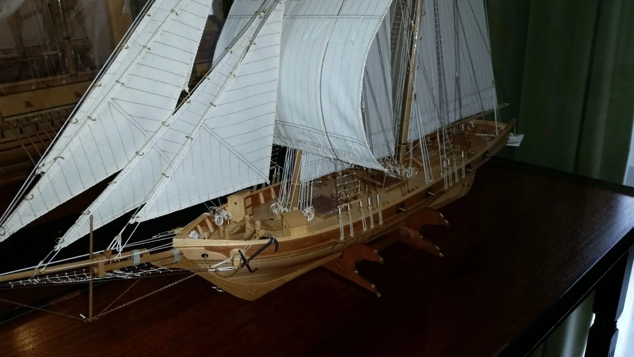 The Harvey: Bow view