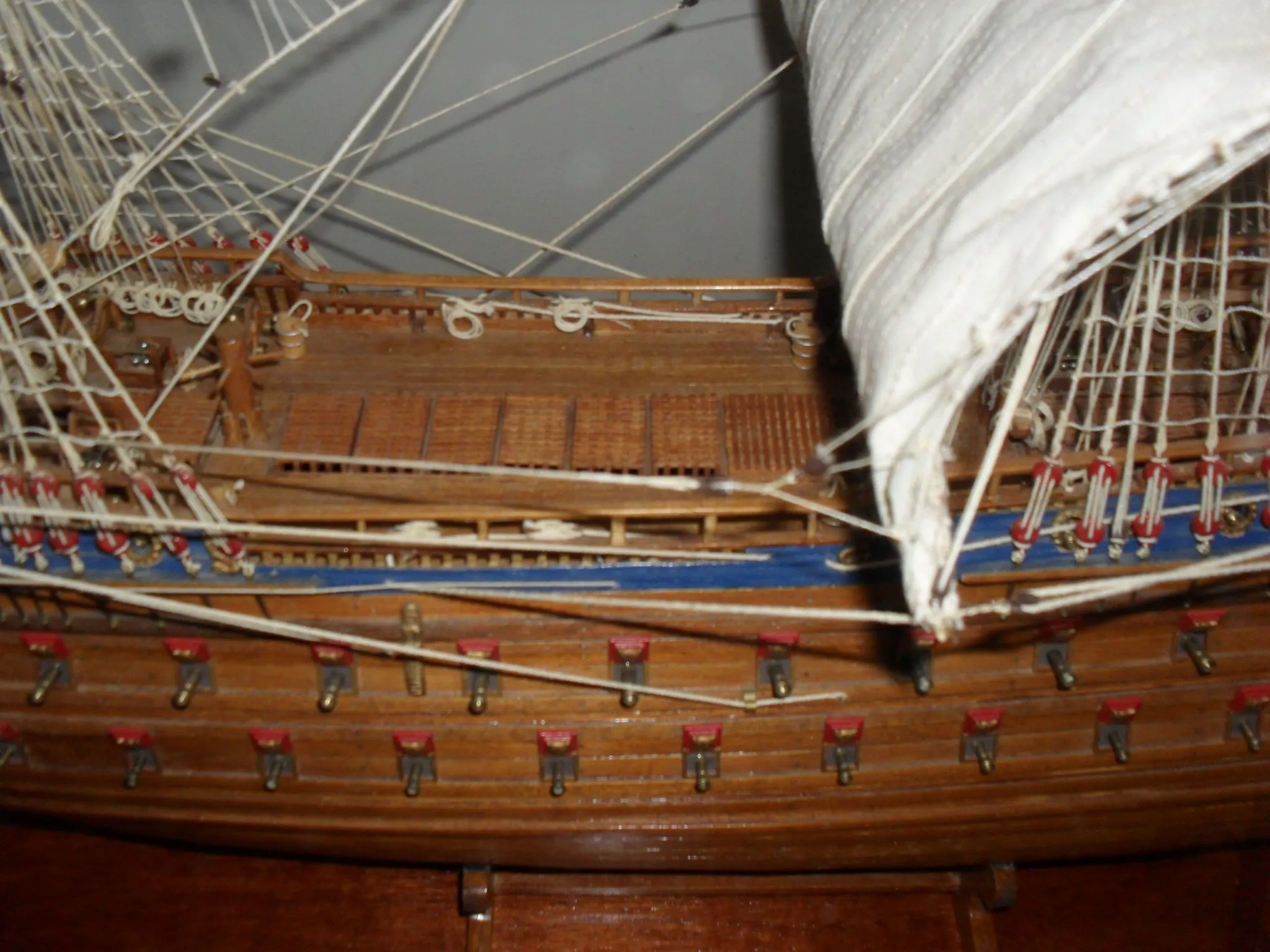 The Vasa: Hull detail