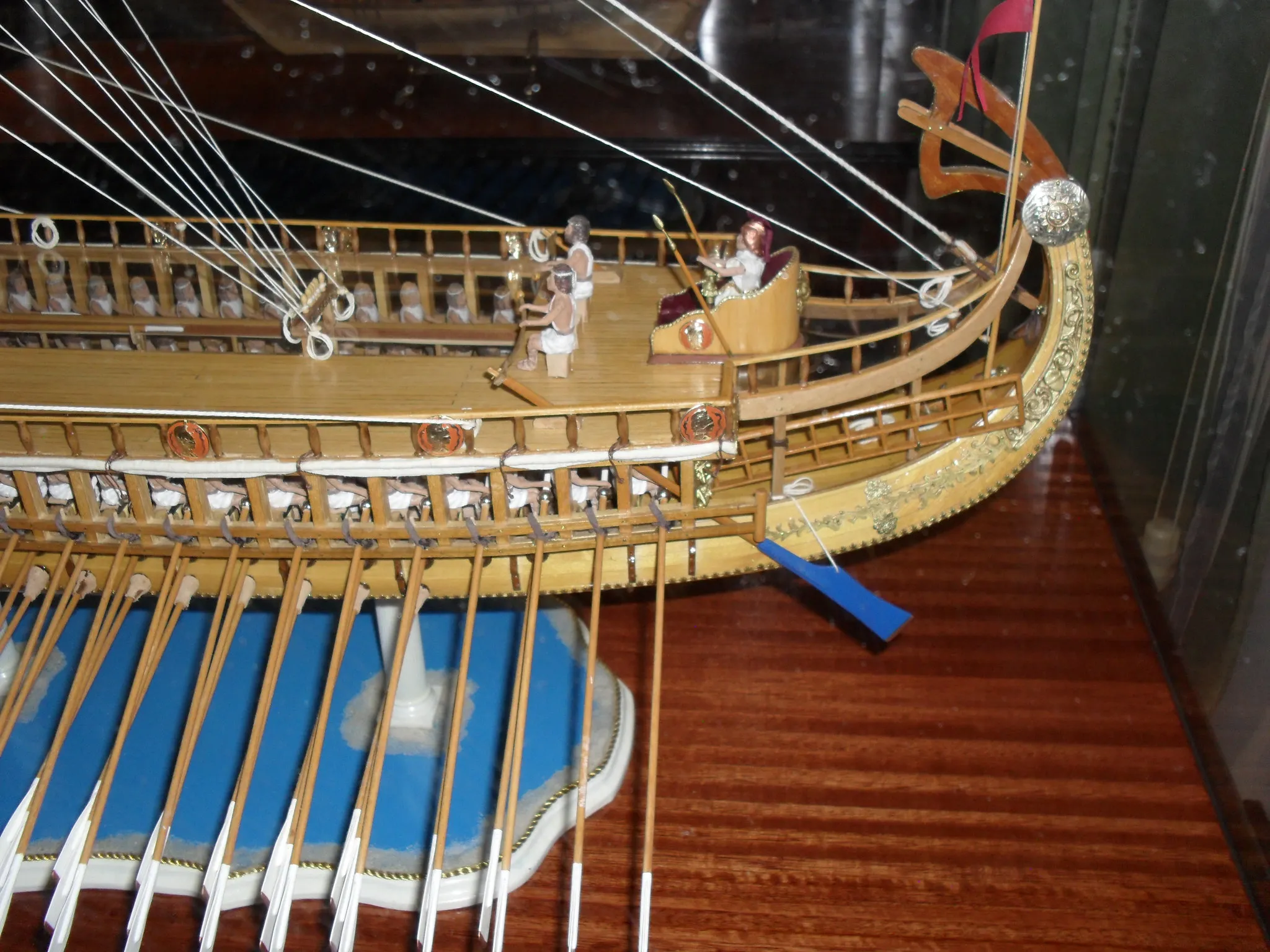 The Athenian Trireme: Stern