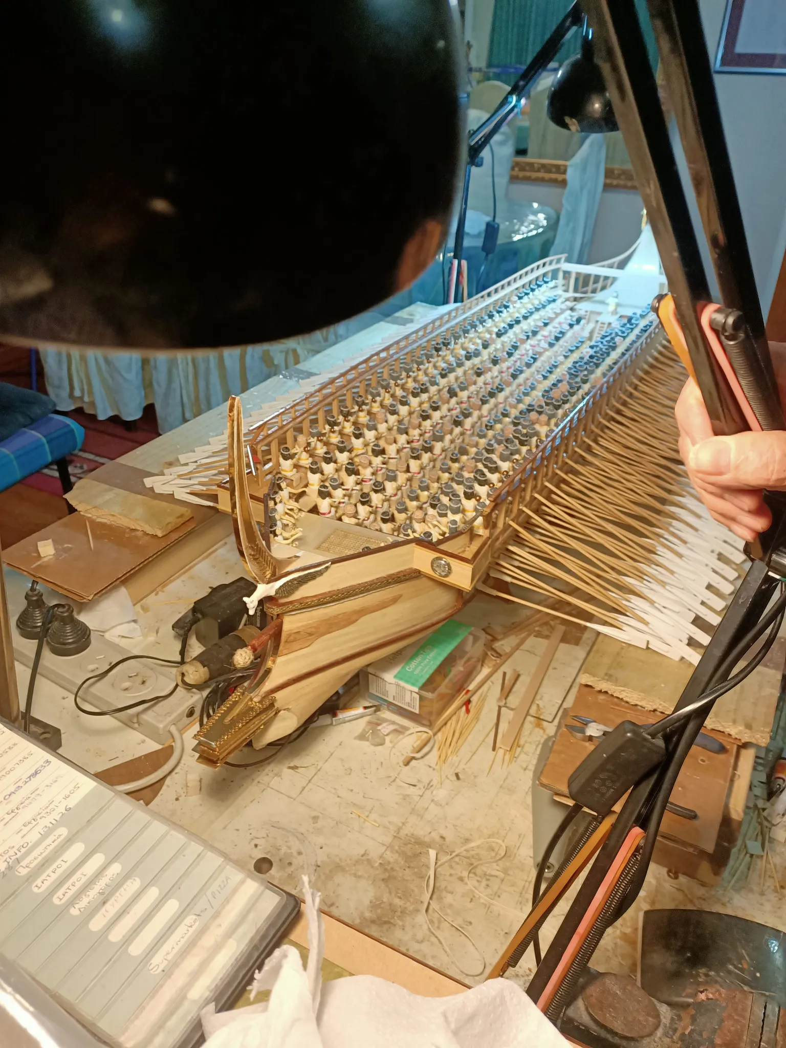 The Penteris (Work in Progress): From the bow