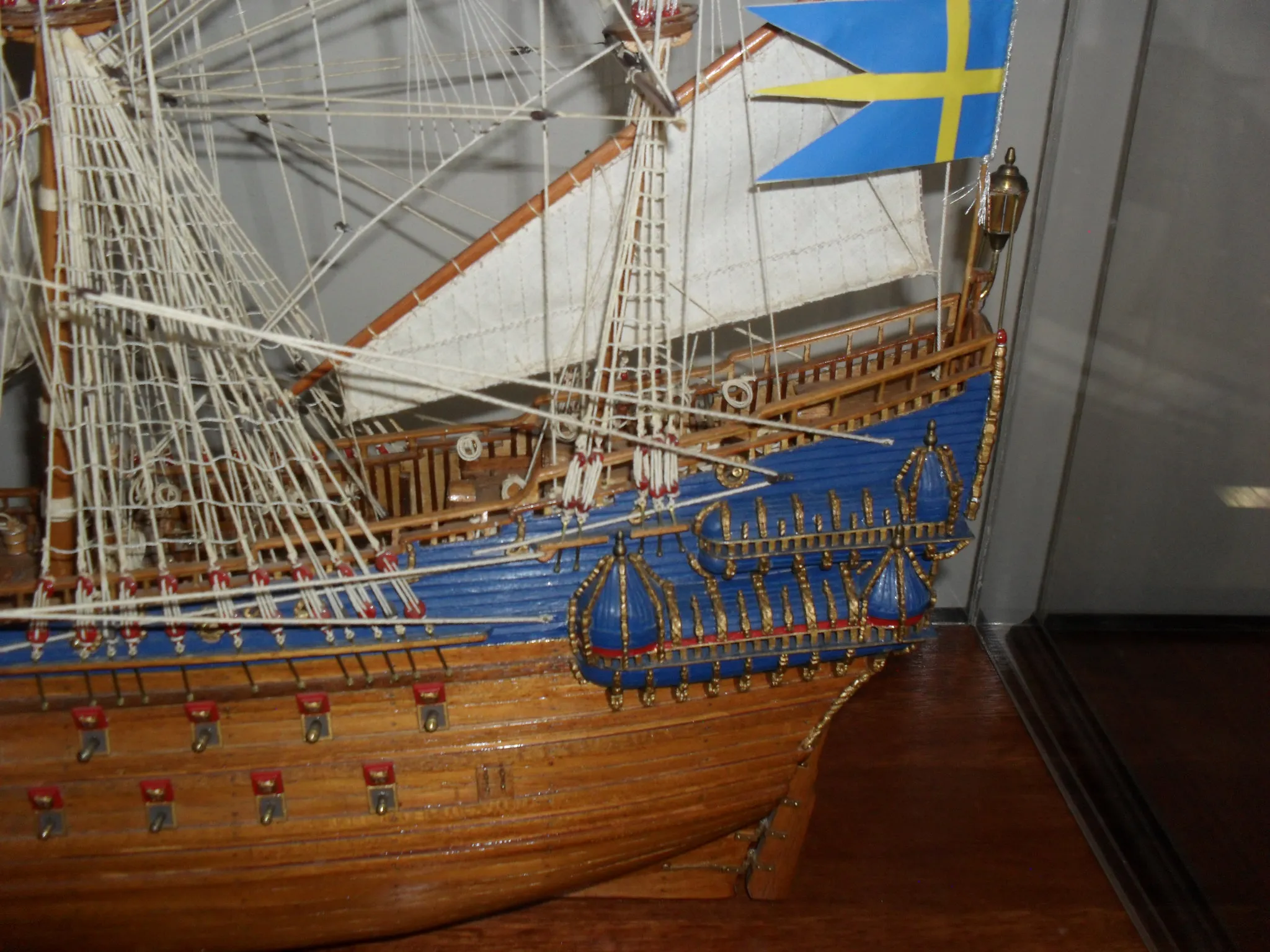 The Vasa: Hull detail
