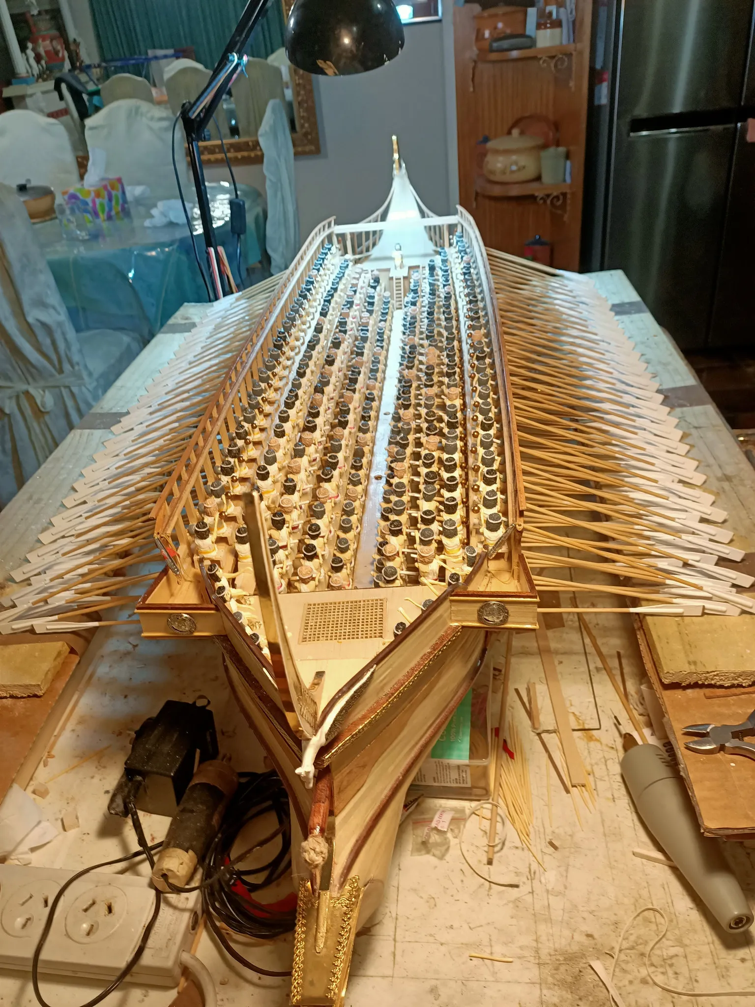 The Penteris (Work in Progress): From the bow