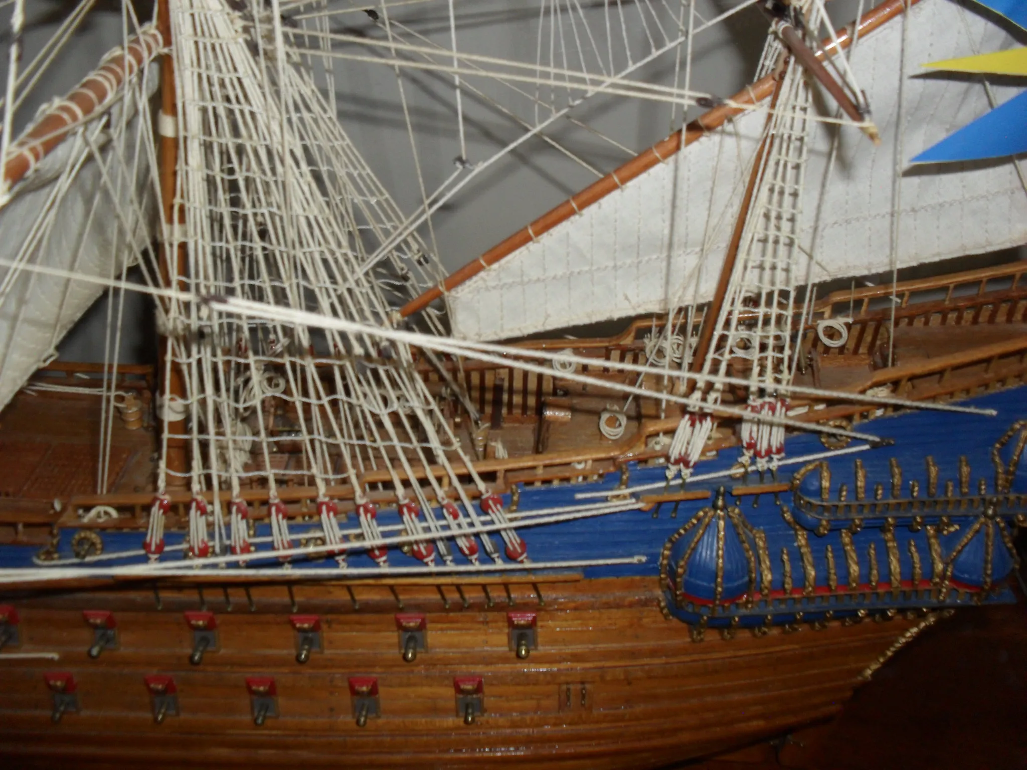 The Vasa: Hull detail