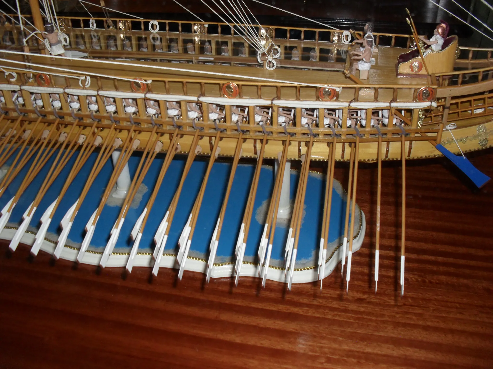The Athenian Trireme: Oars