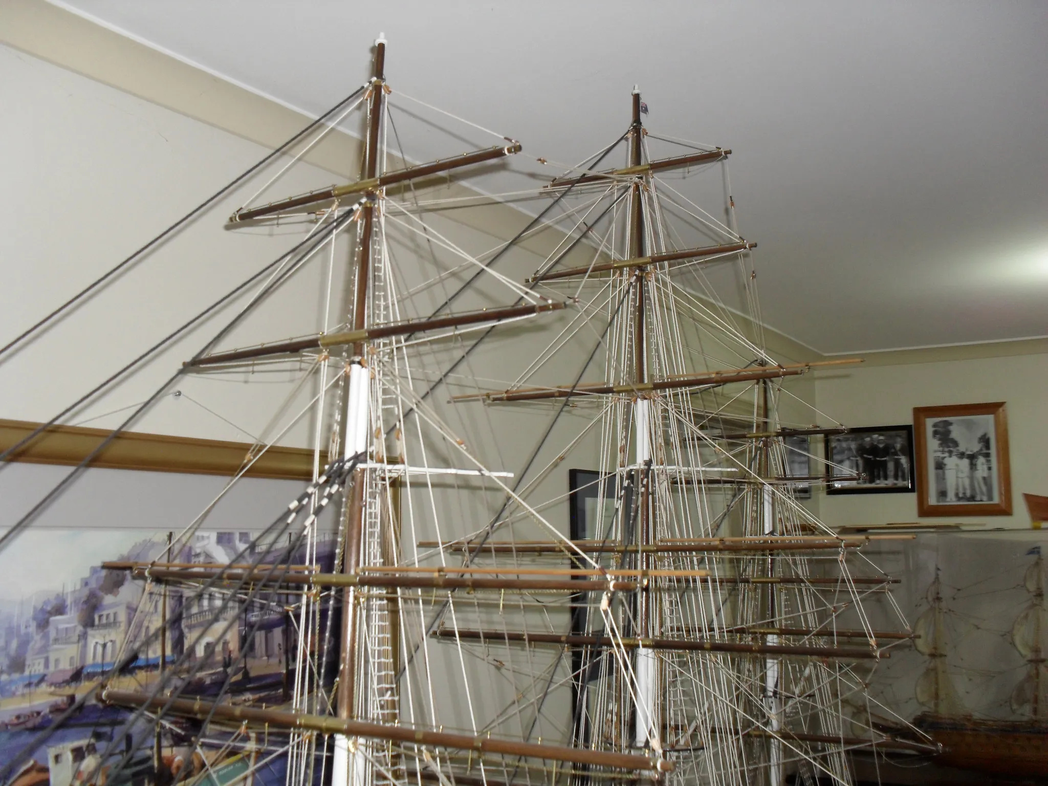 The Cutty Sark: Rigging