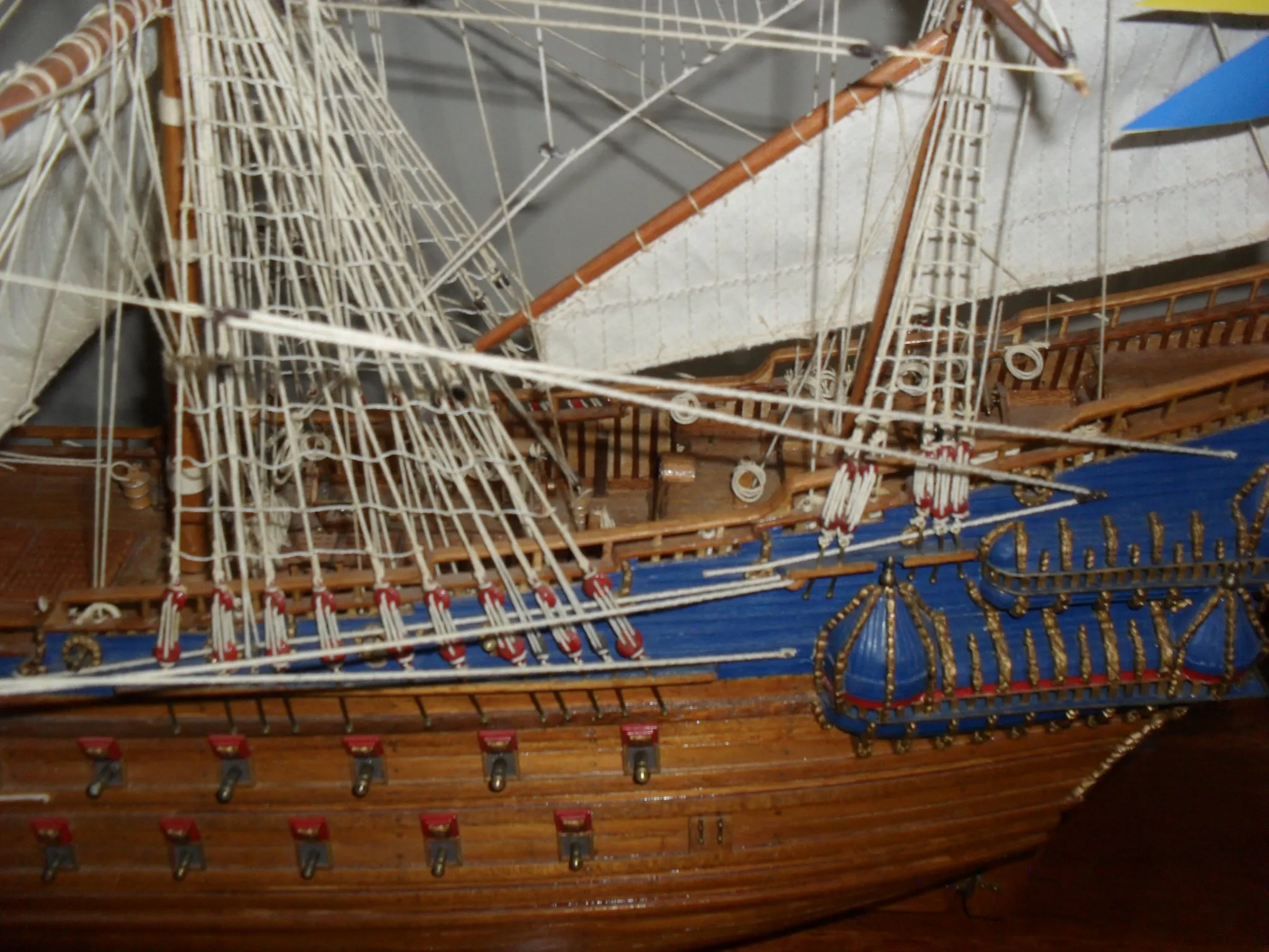 The Vasa: Hull detail