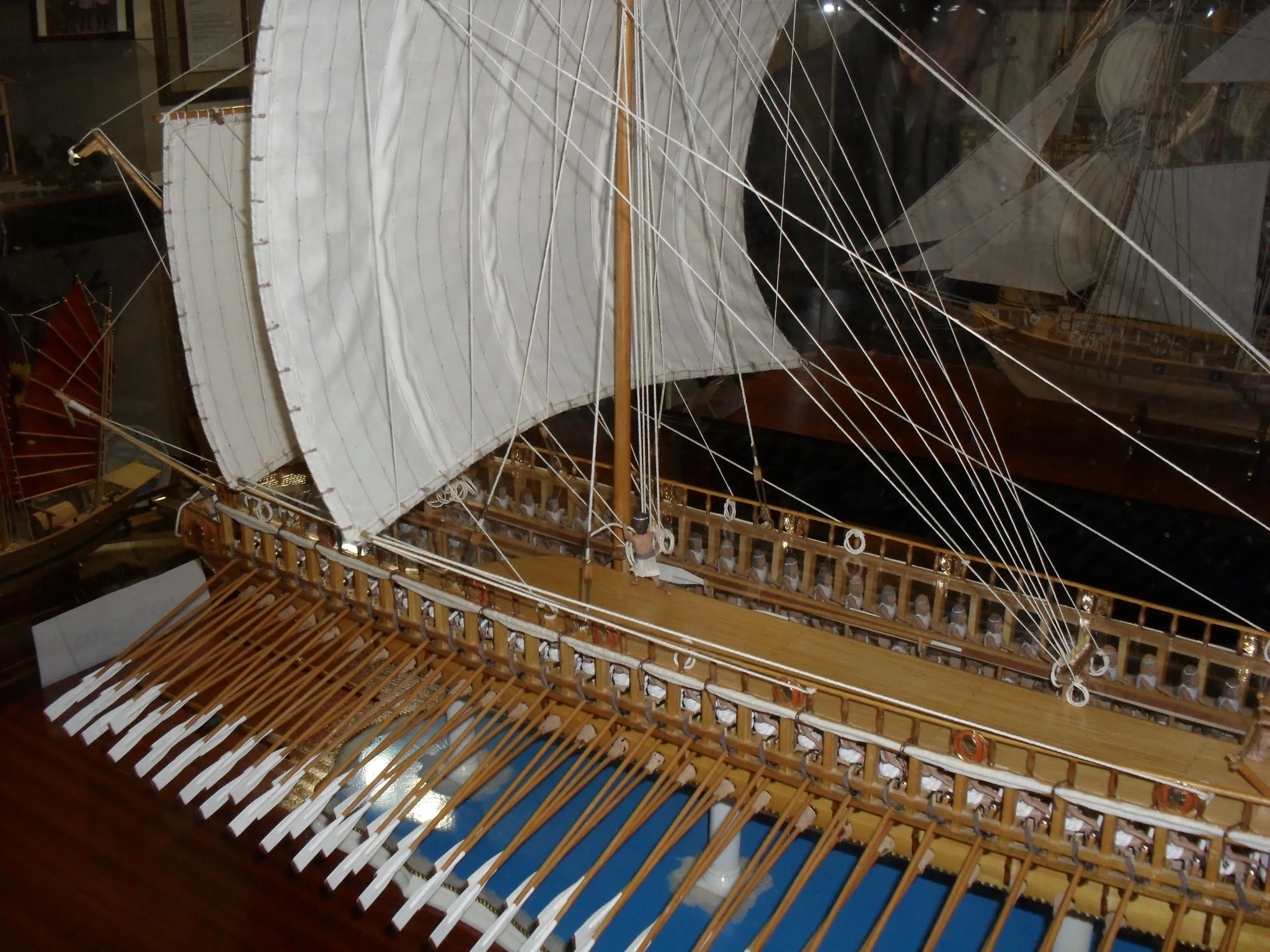 The Athenian Trireme: Sails