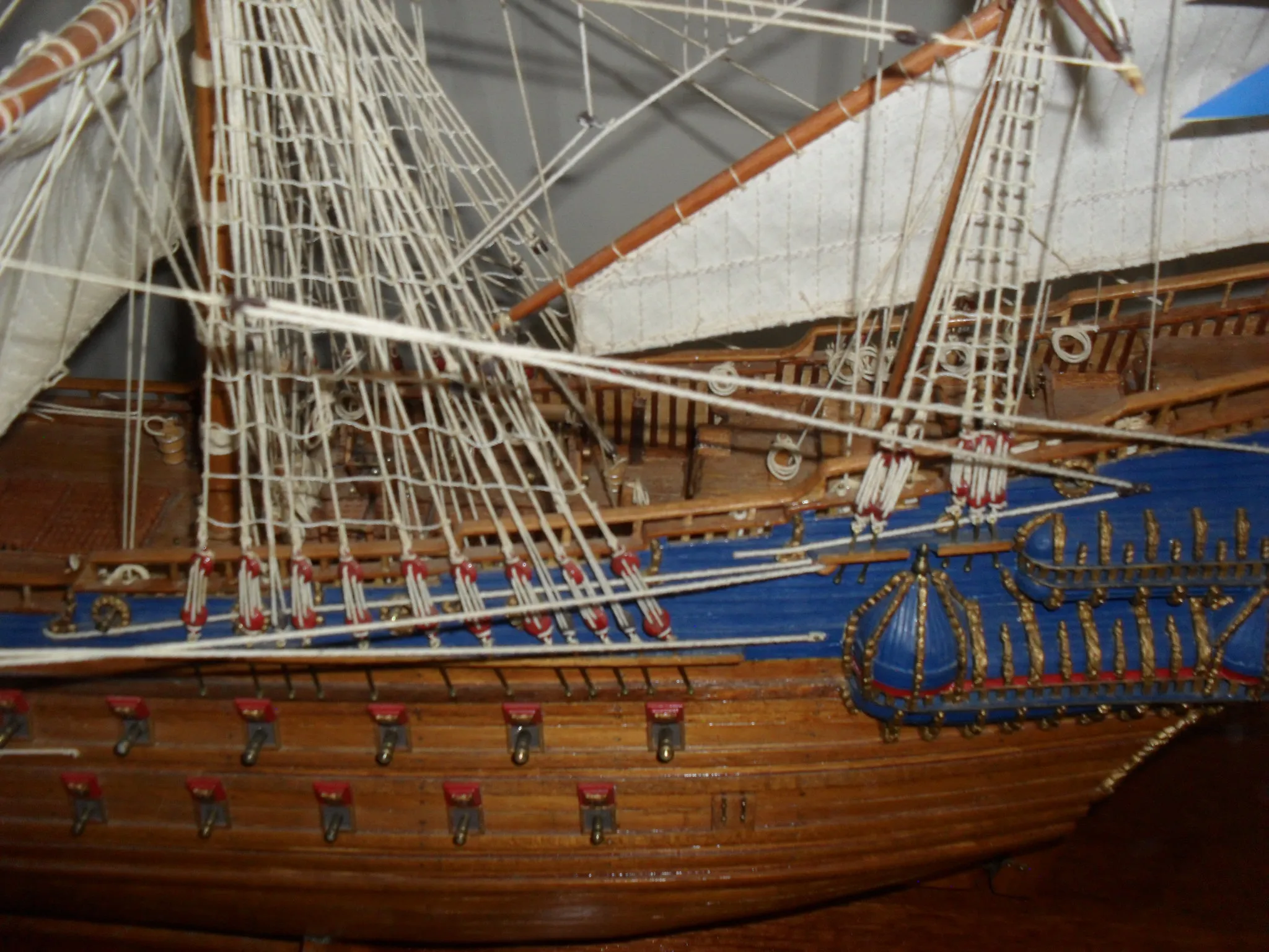 The Vasa: Hull detail