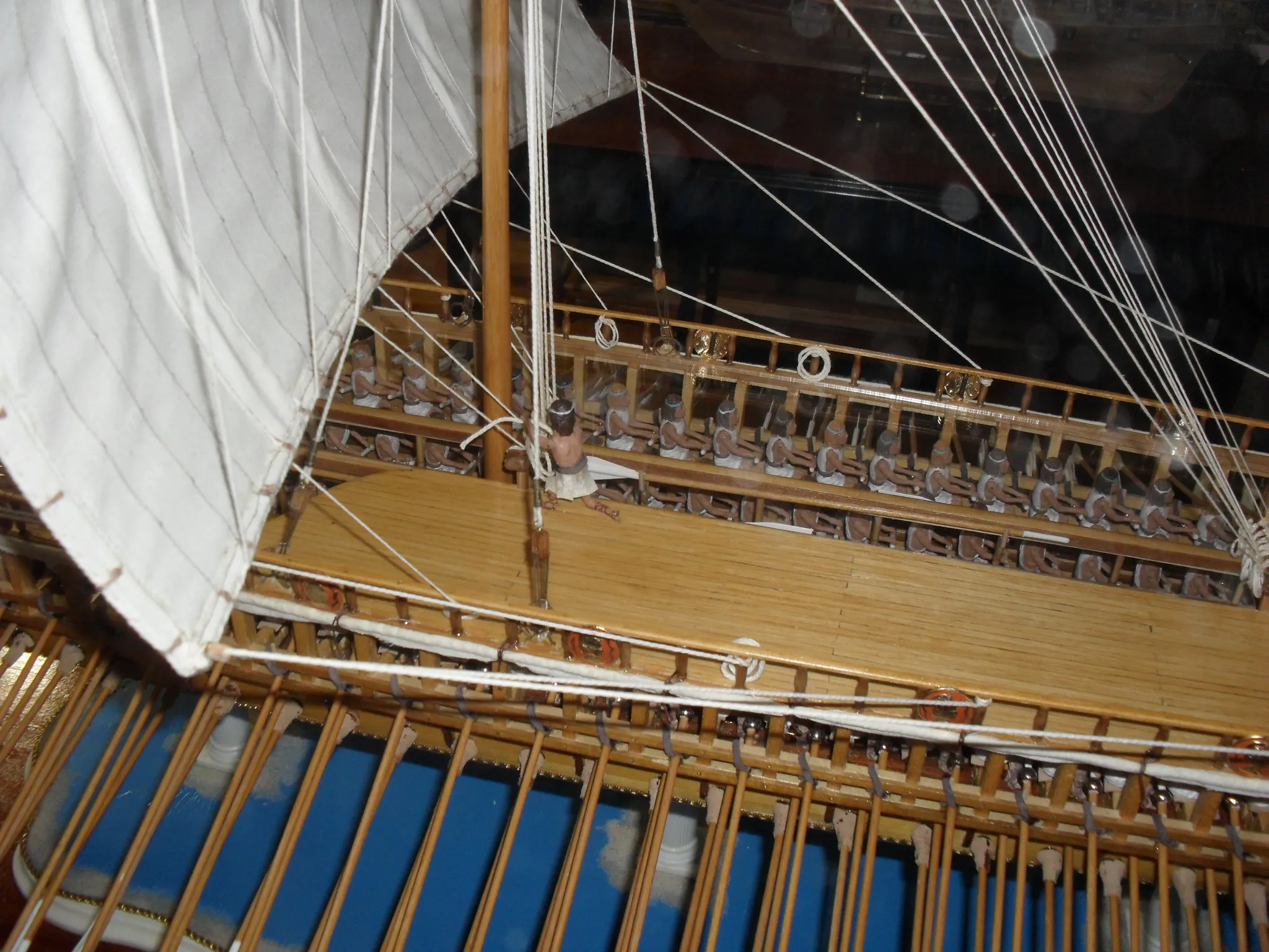 The Athenian Trireme: Deck