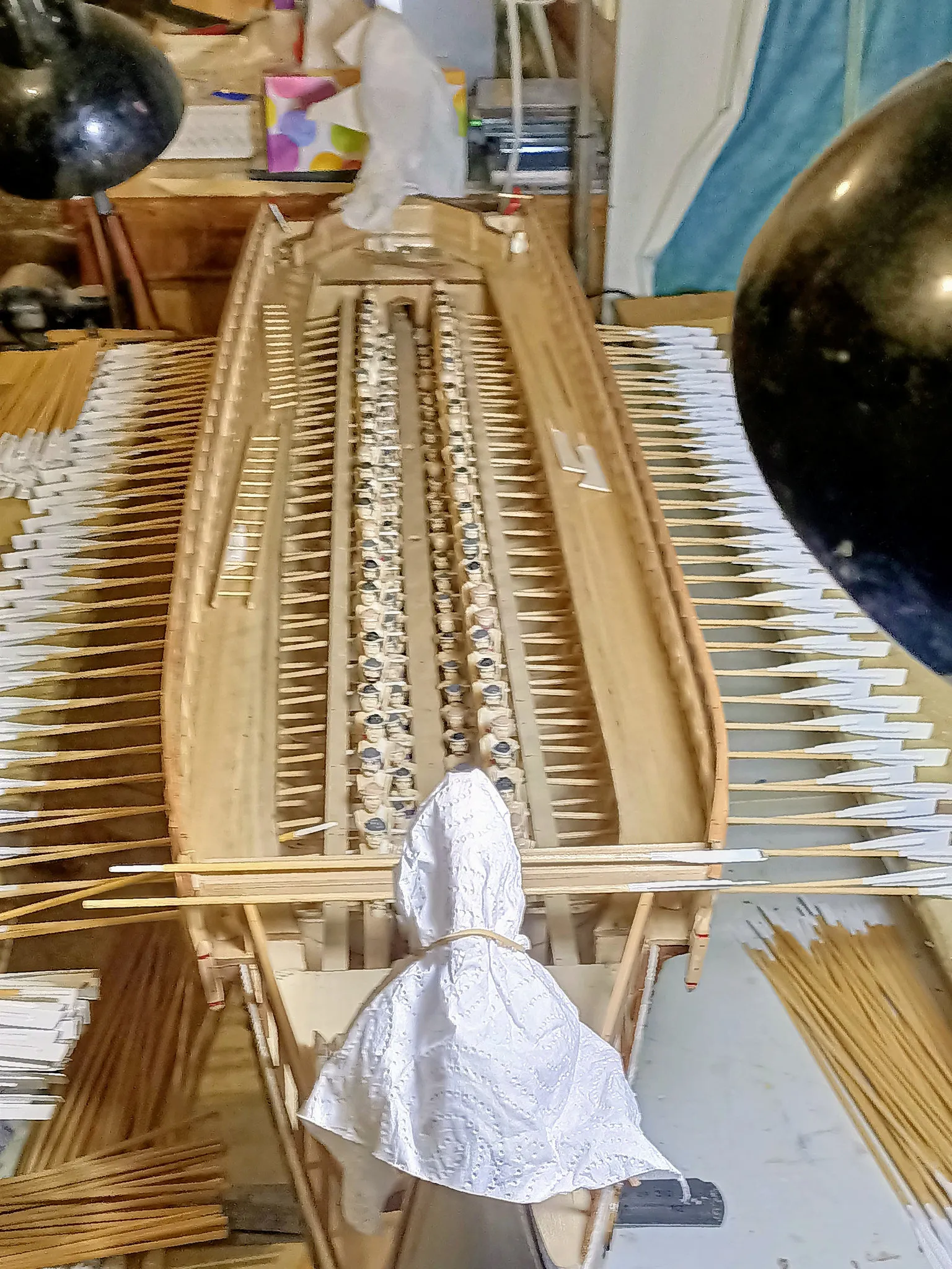 The Penteris (Work in Progress): Hull from above