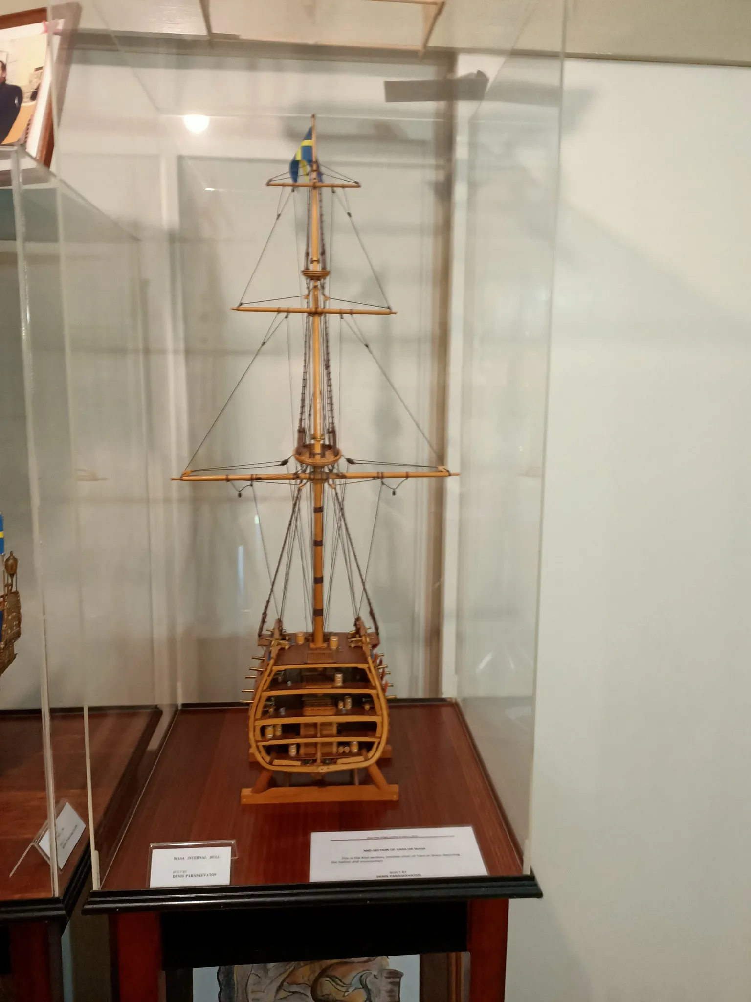 The Vasa: Mid section model