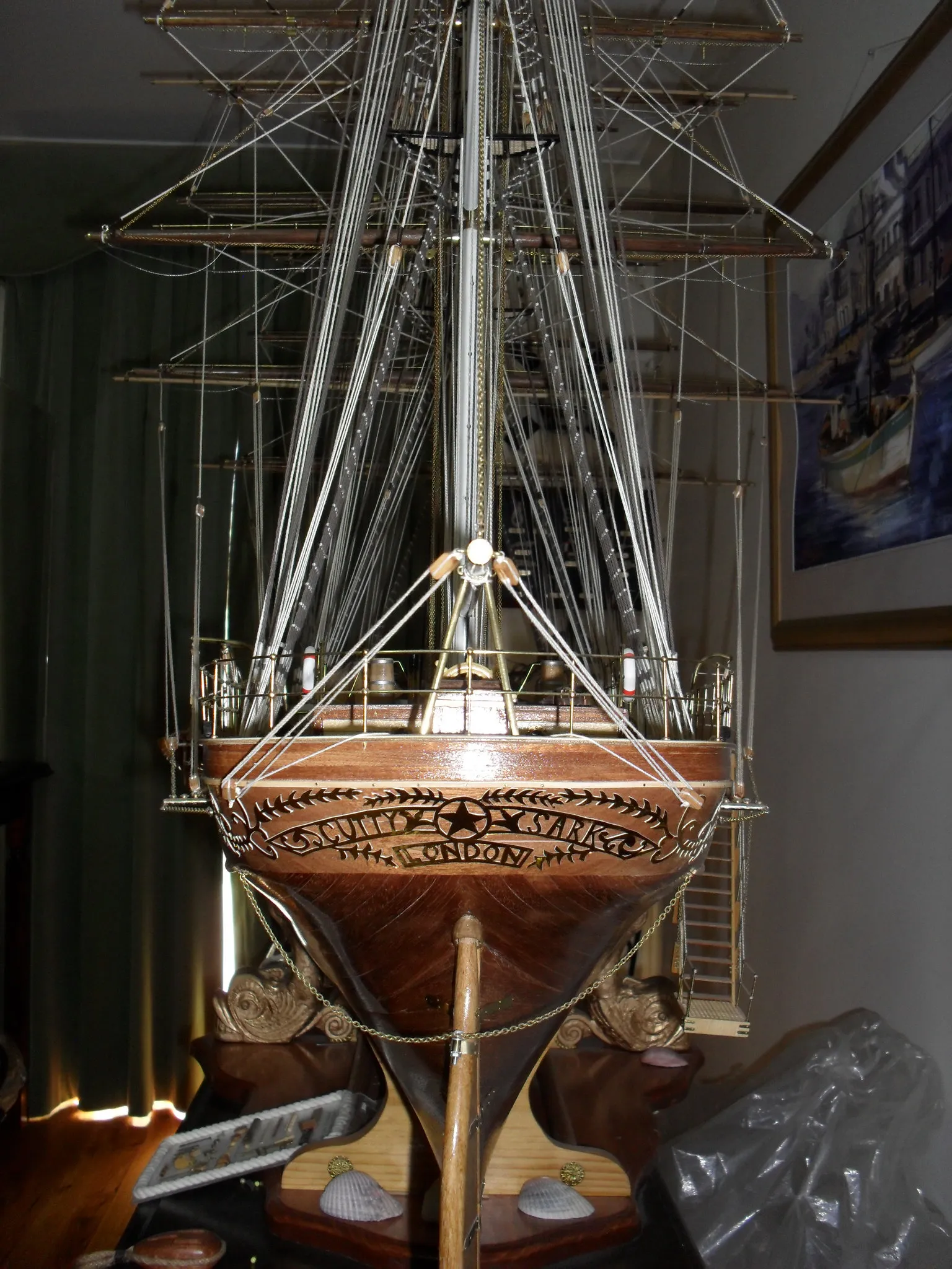The Cutty Sark: Stern