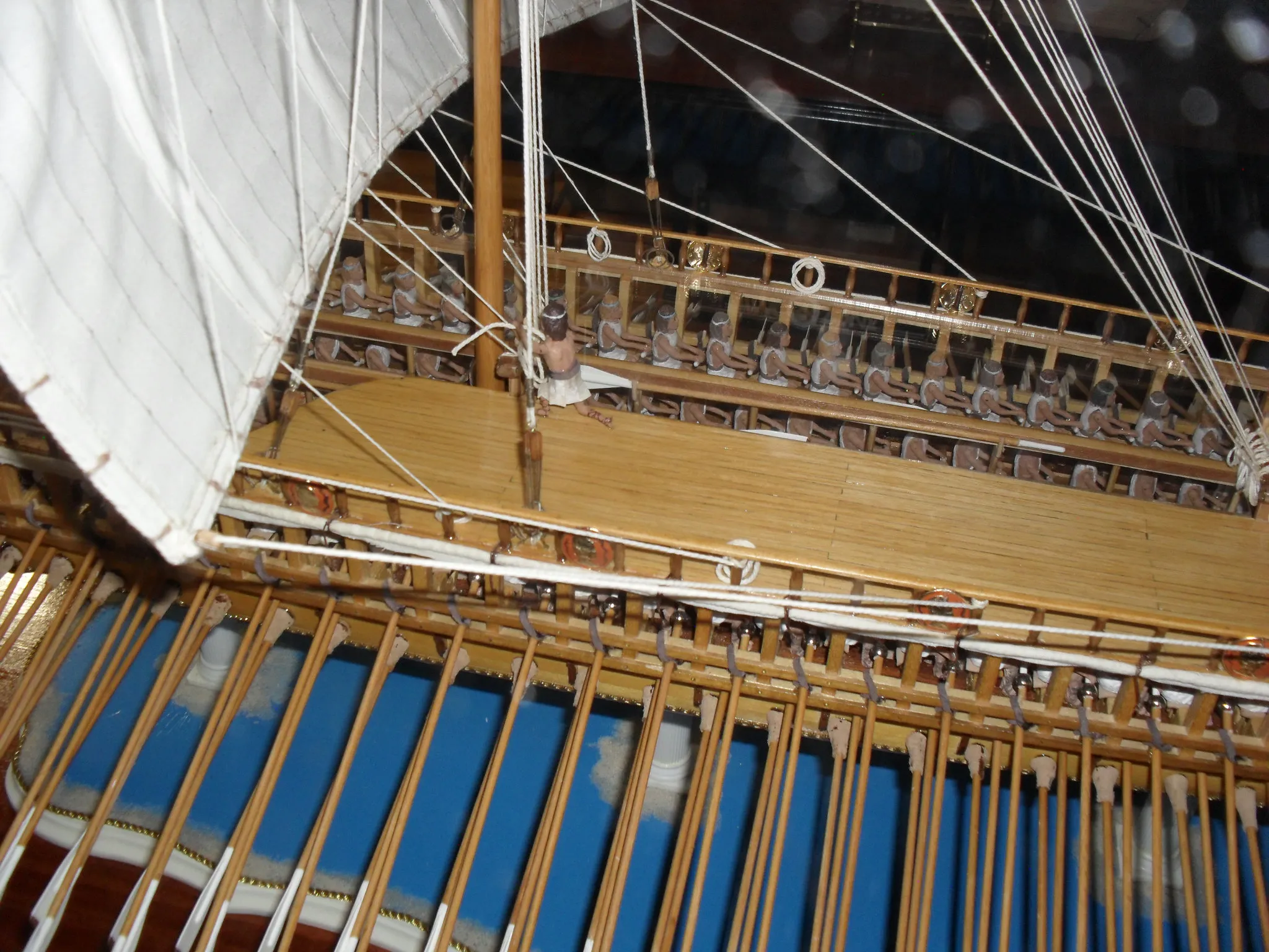 The Athenian Trireme: Deck