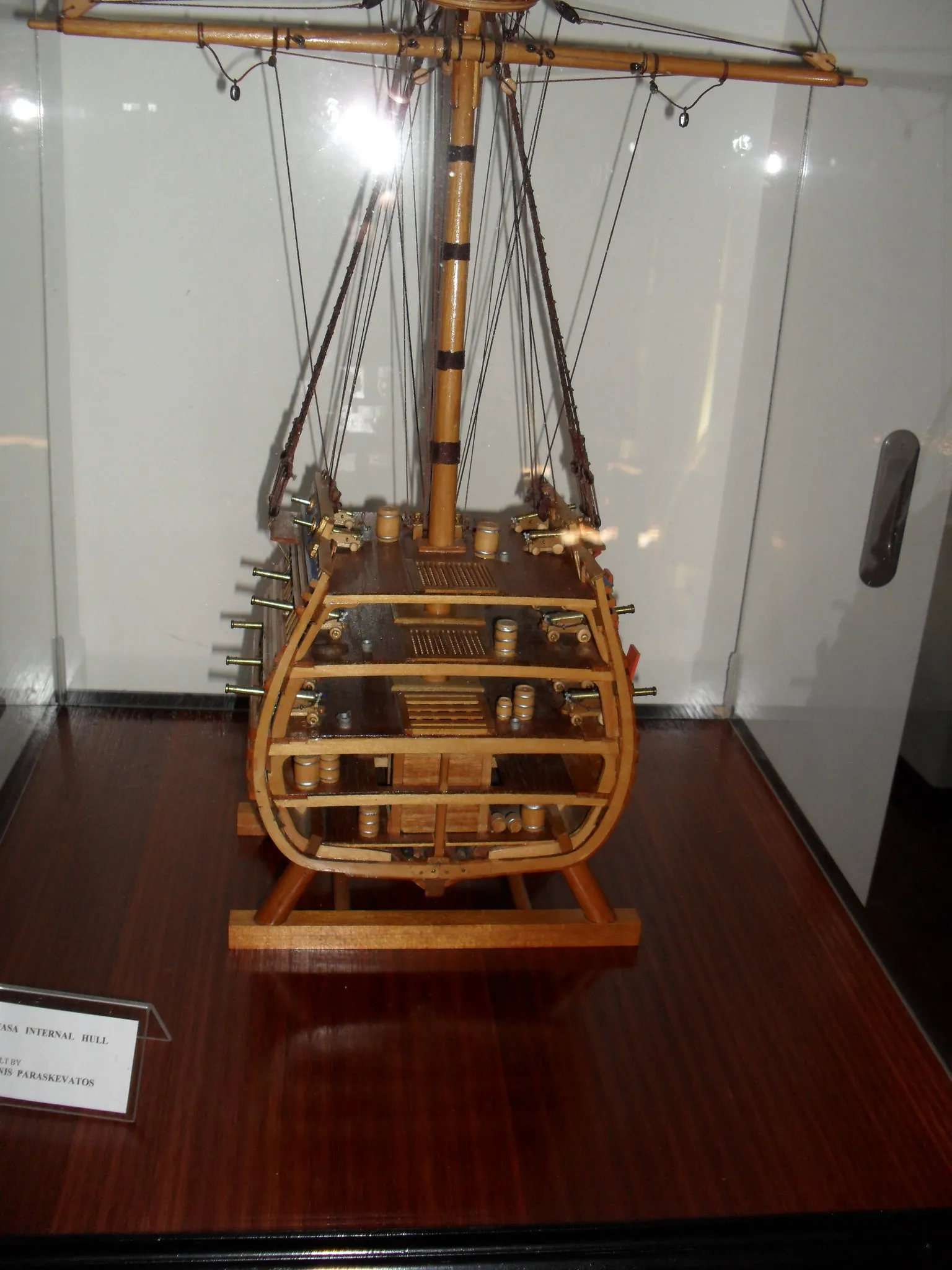 The Vasa: Mid section model