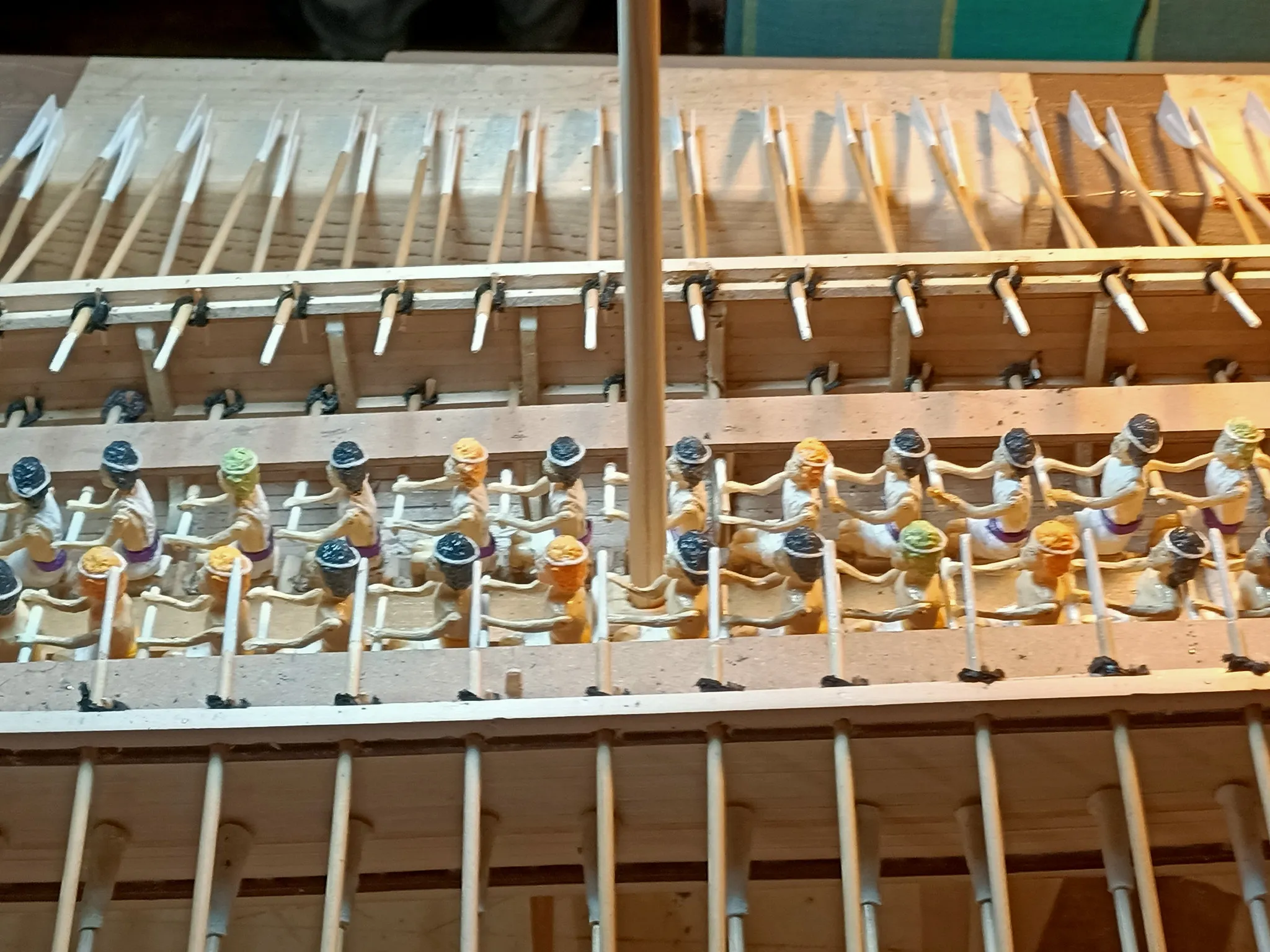 The Penteris (Work in Progress): Rower figures