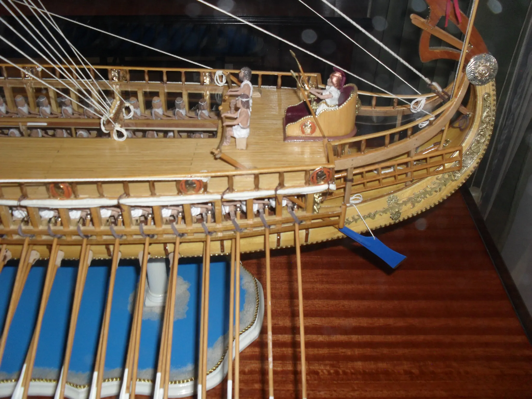 The Athenian Trireme: Stern