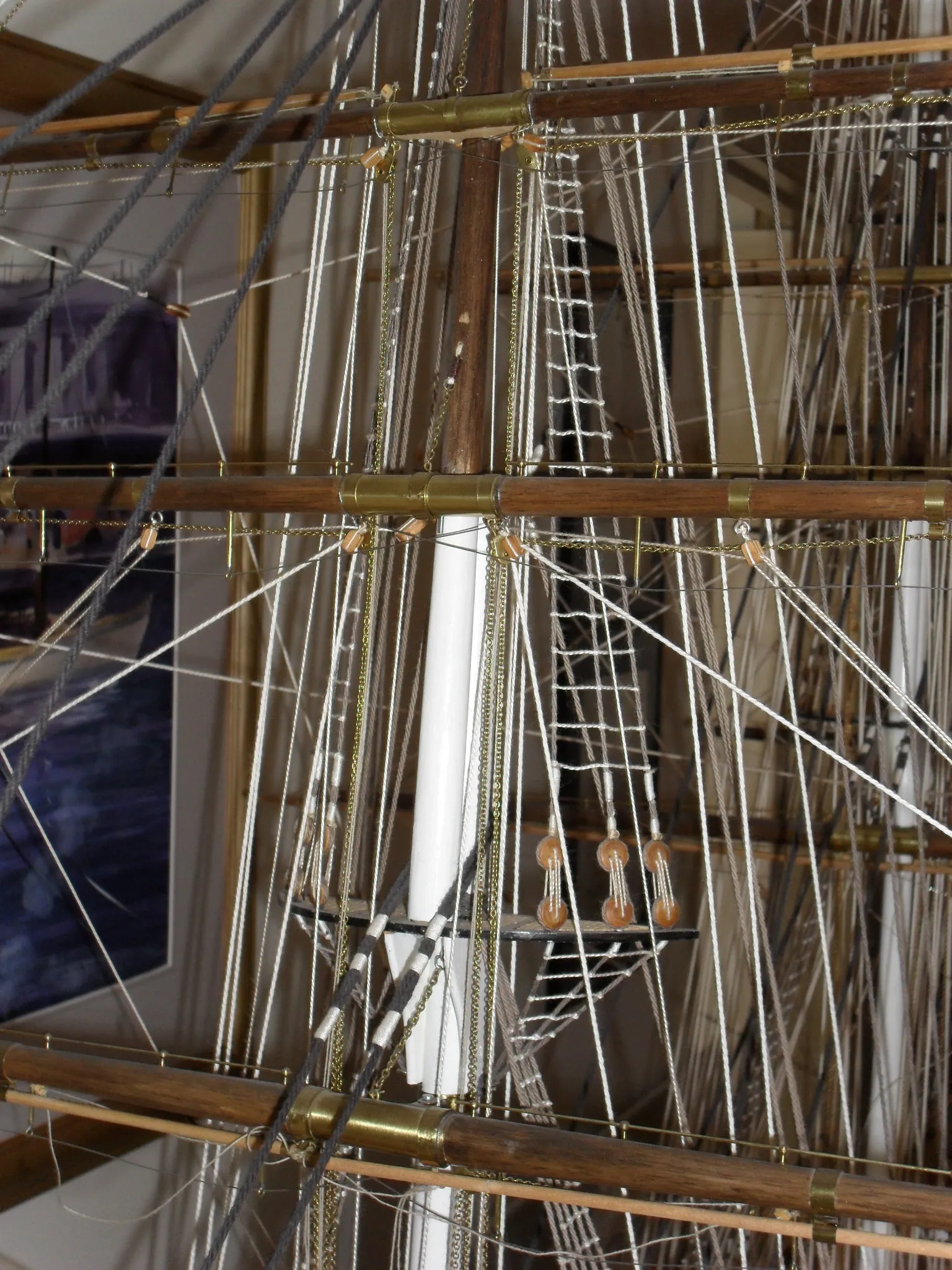 The Cutty Sark: Rigging