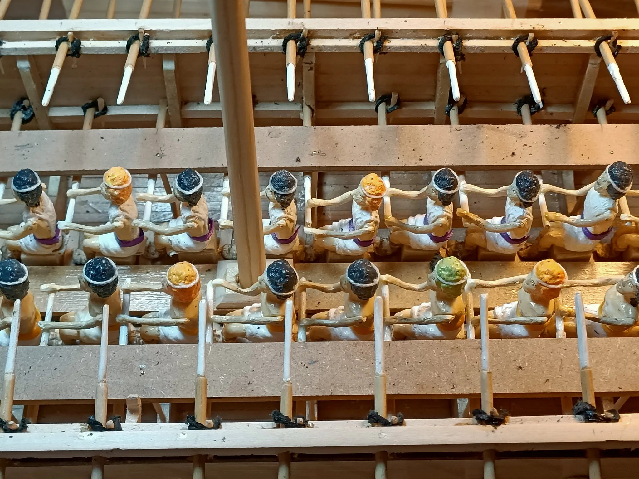 The Penteris (Work in Progress): Rower figures