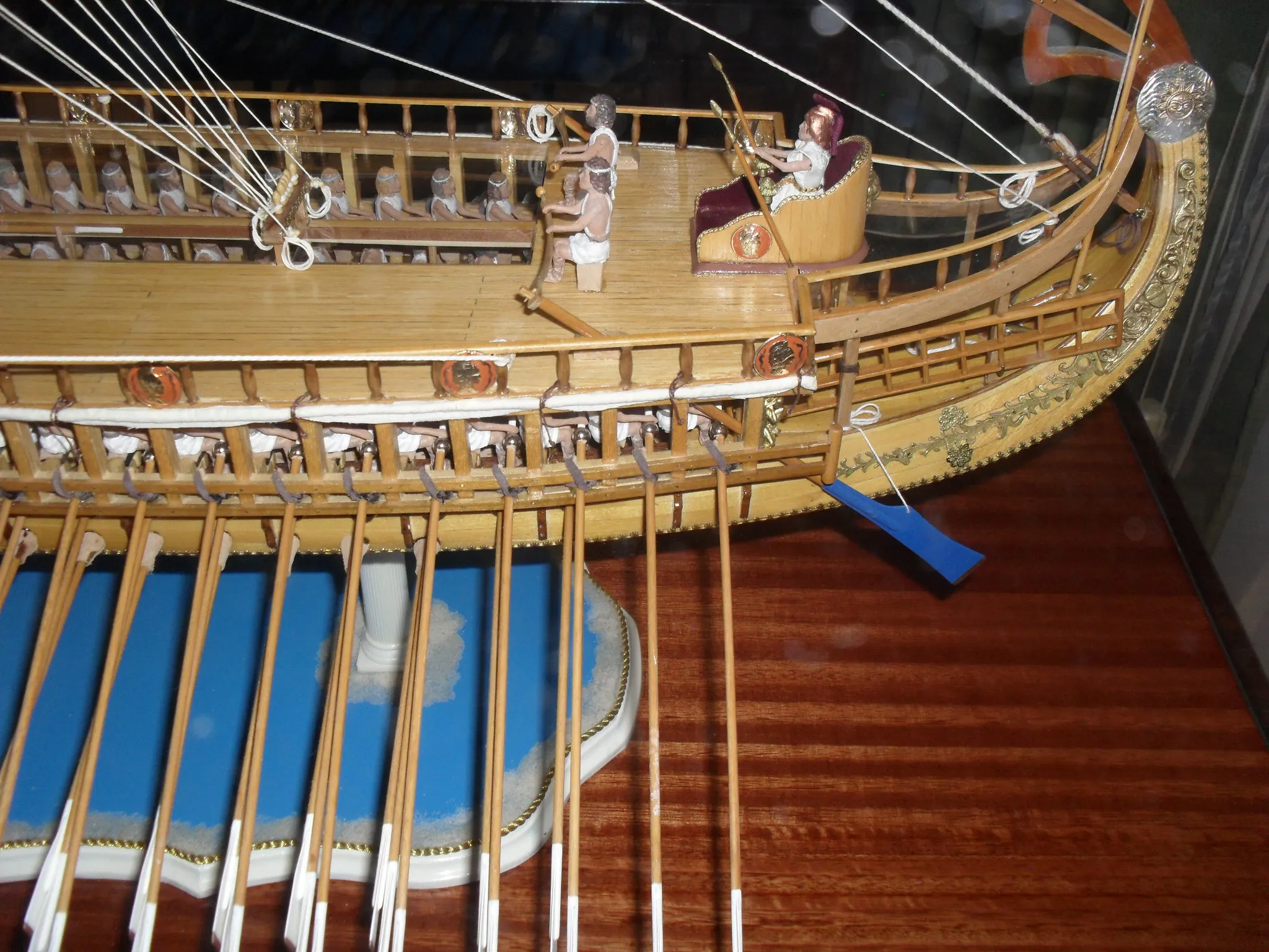 The Athenian Trireme: Stern