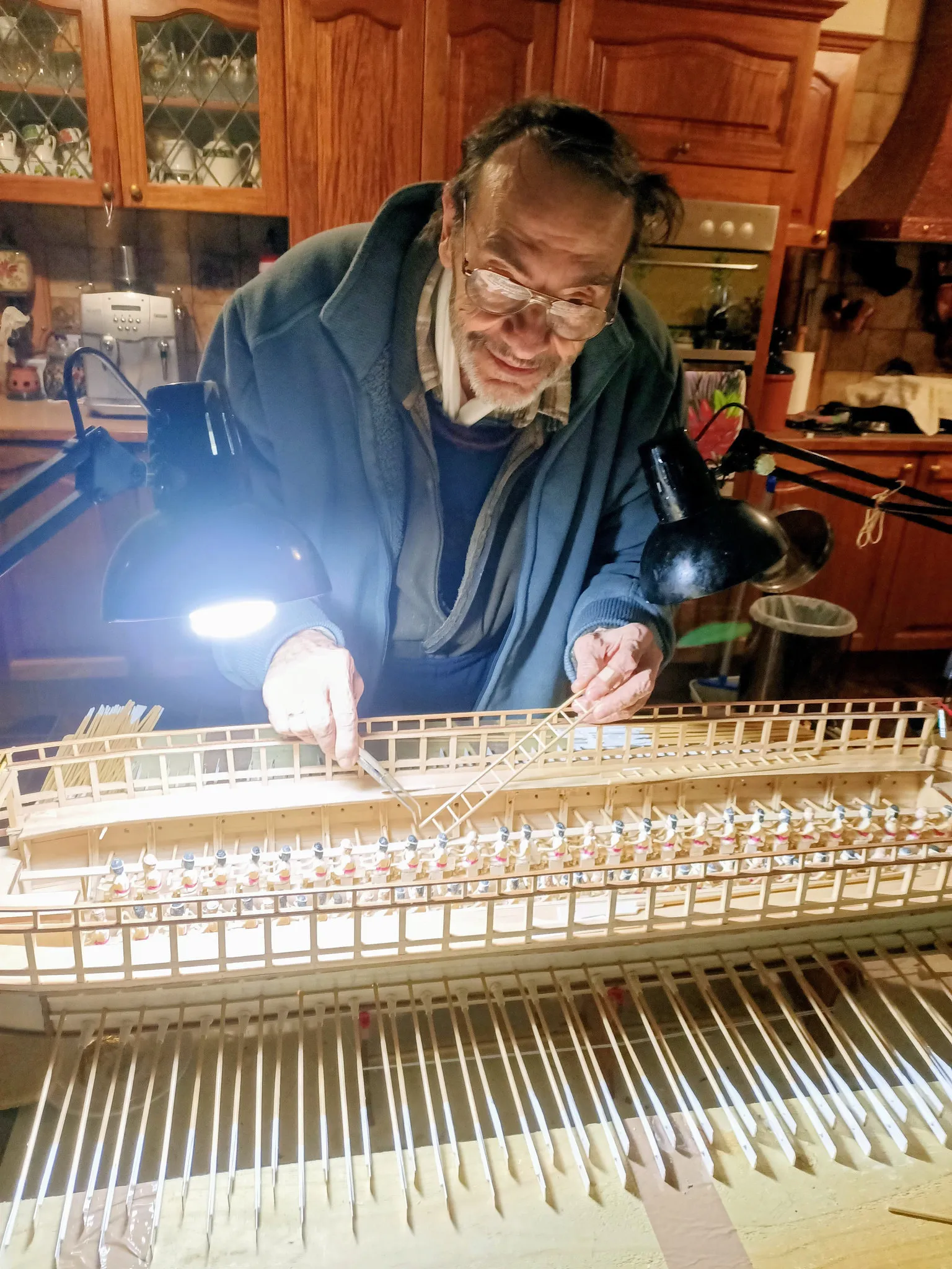 The Penteris (Work in Progress): Denis at work