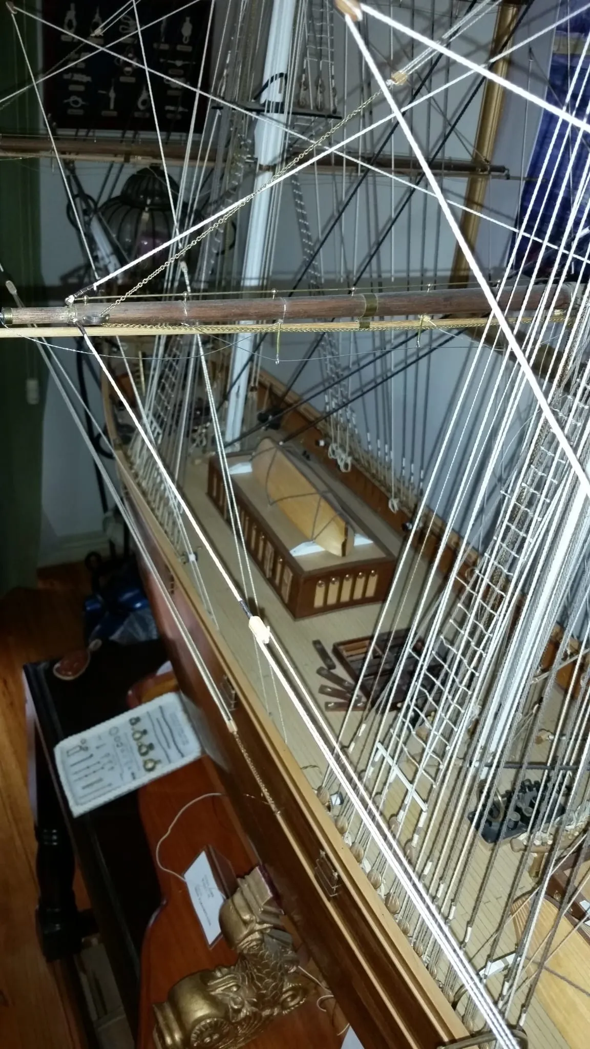 The Cutty Sark: Rigging